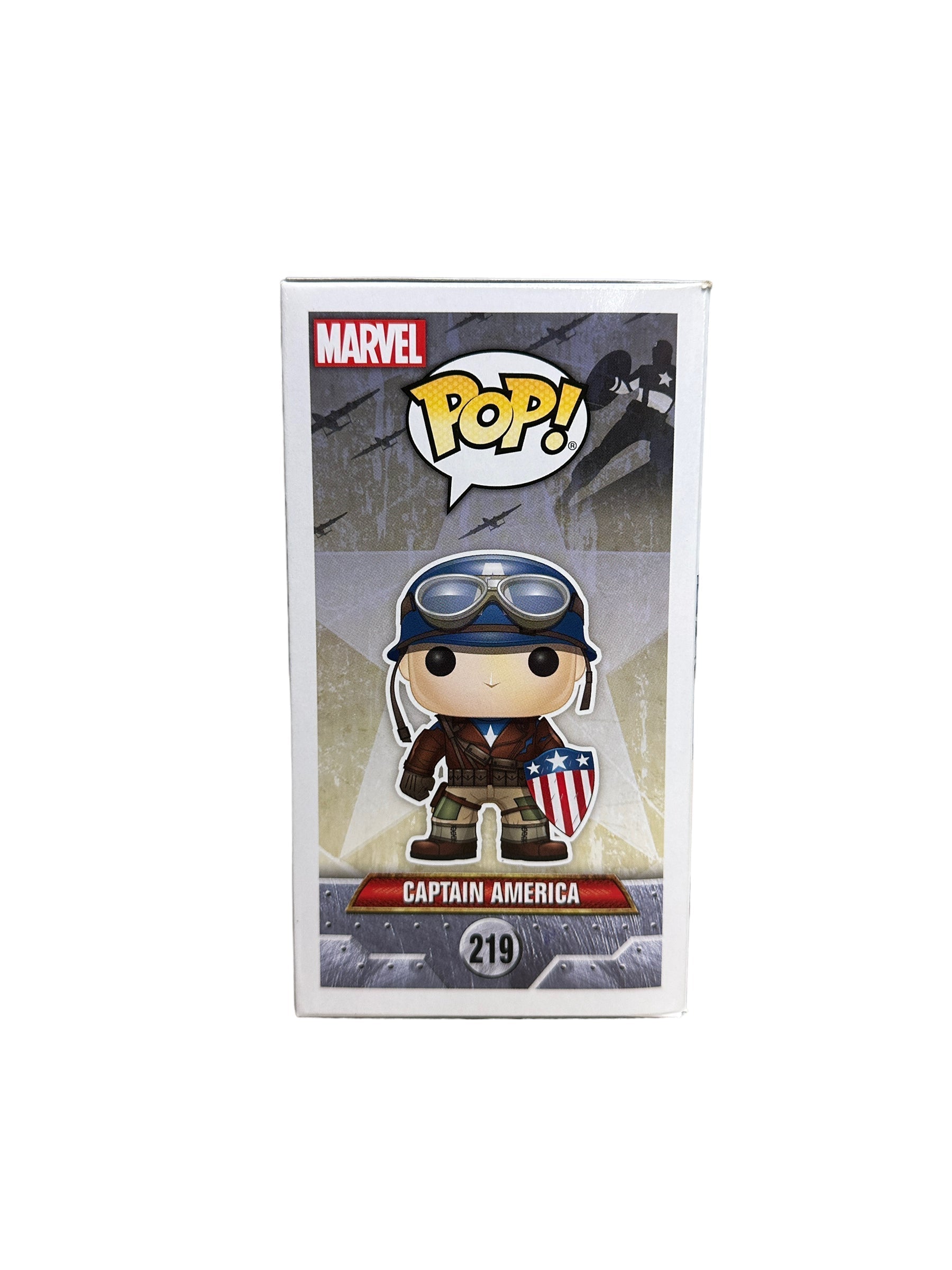 Captain America #219 Funko Pop! - Captain America The First Avenger - ECCC 2017 Official Convention Exclusive -