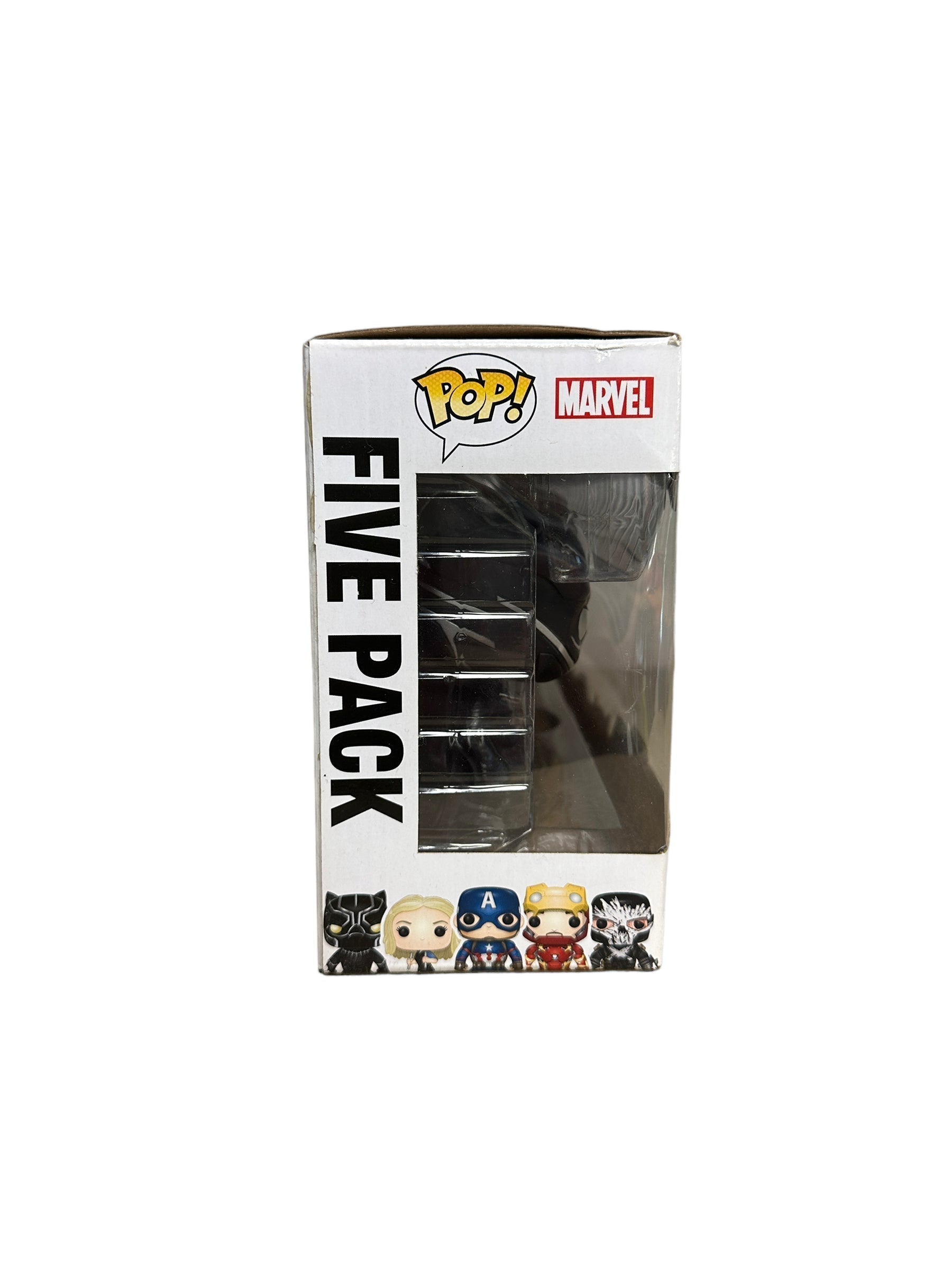 Captain America / Iron Man / Agent 13 / Black Panther / Crossbones 5 Pack Funko Pop! - Captain America Civil War - Disney Store Exclusive