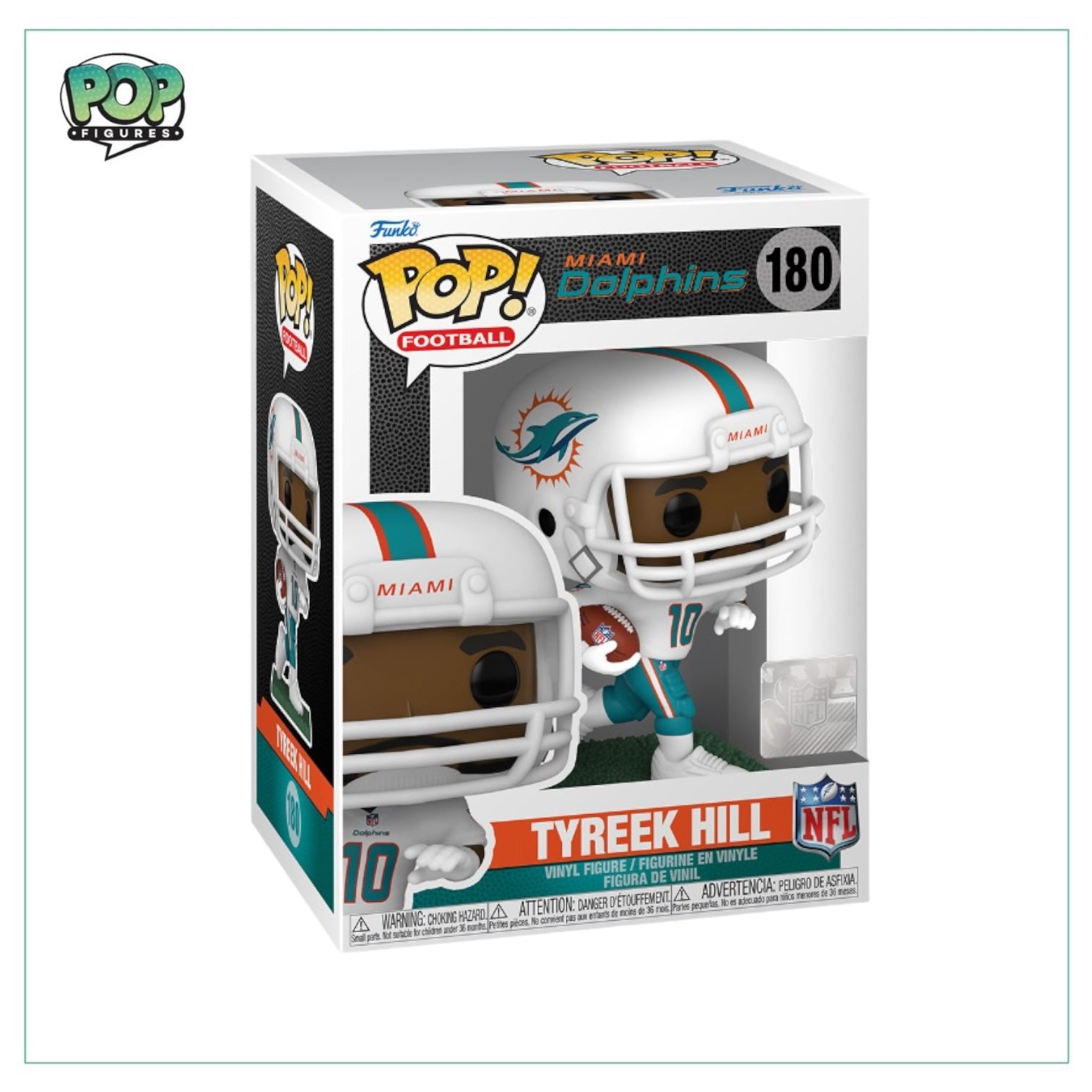 Tyreek Hill #180 Funko Pop! - Miami Dolphins - NFL