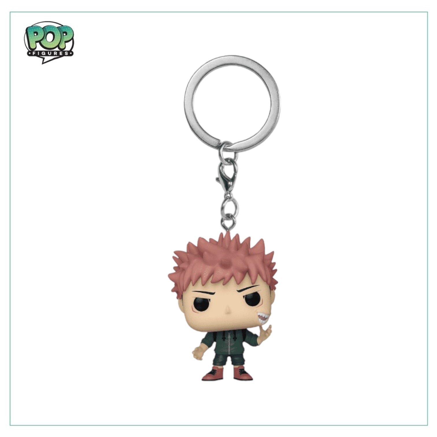 Yuji Itadori with Sukuna Mouth Pocket Pop! Keychain - Jujutsu Kaisen - Special Edition