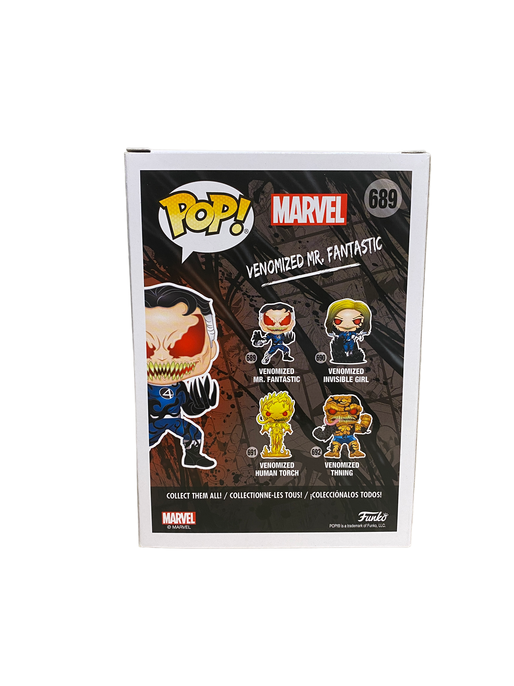 Venomized Mr. Fantastic #689 (Metallic) Funko Pop! - Venom -