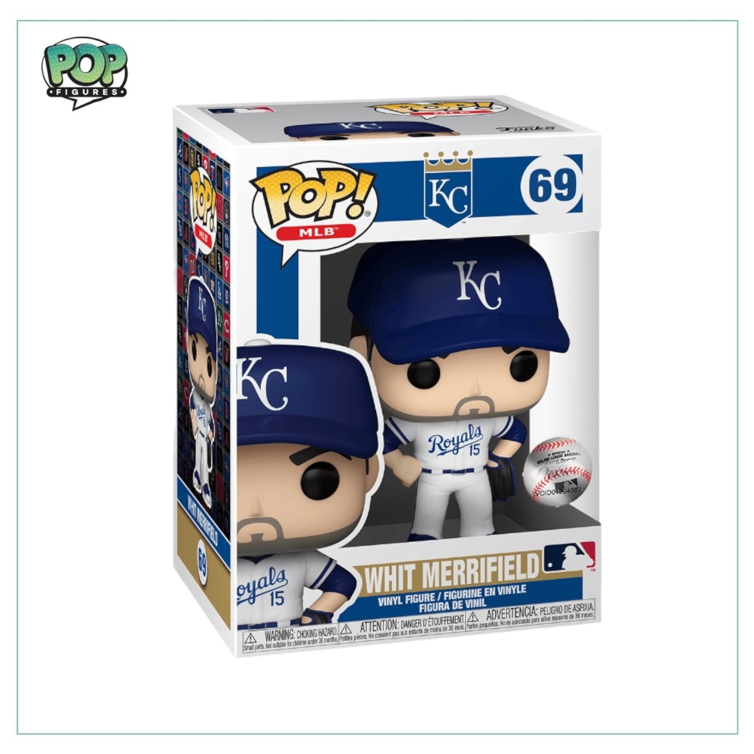 Whit Merrifield (Home Uniform) #69 Funko Pop! -  MLB