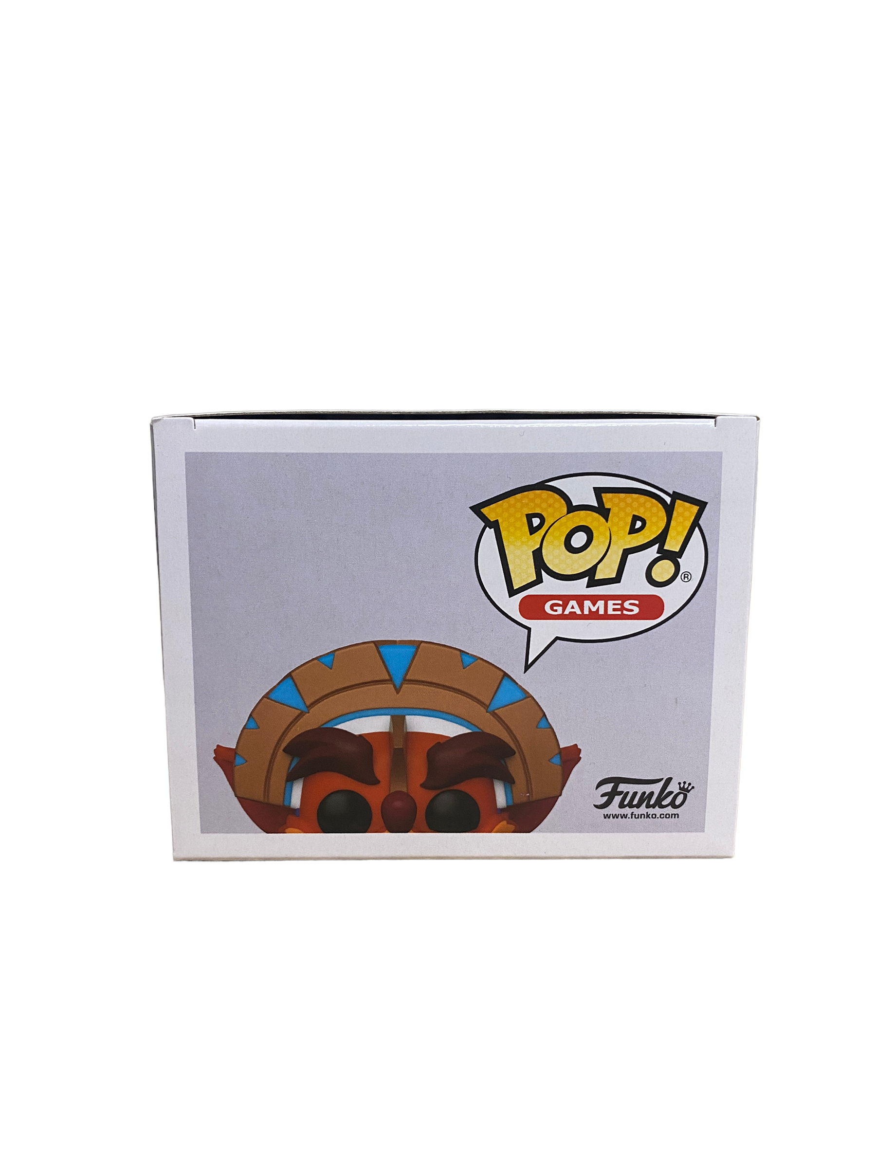 Crash Bandicoot In Mask Armor #841 Funko Pop! - Crash Bandicoot 4 - Virtual Funkon 2021 Official Convention Exclusive -