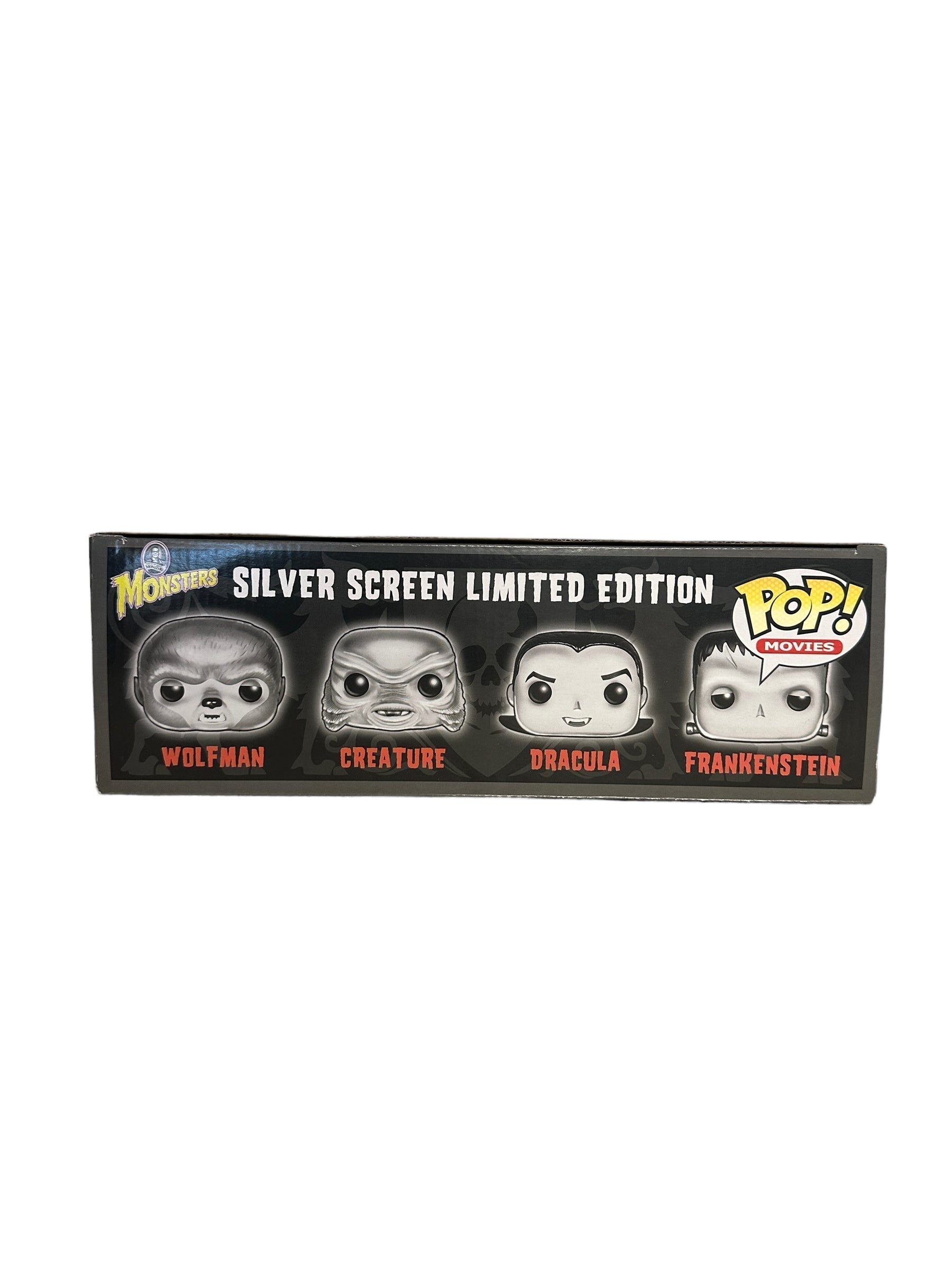 Universal Monsters 4 Pack (Metallic) Funko Pop! - Gemini Collectibles Exclusive