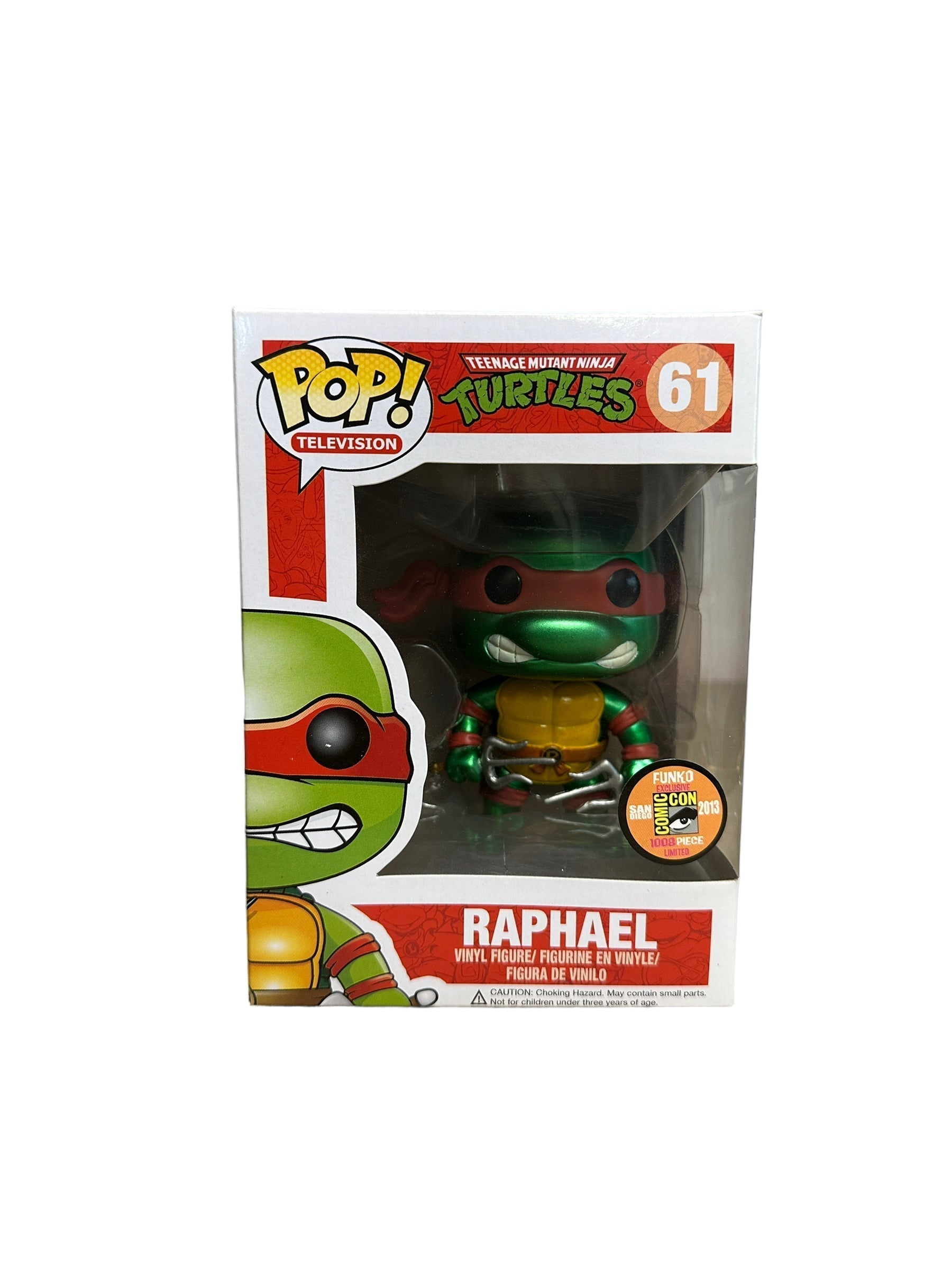 Teenage Mutant Ninja Turtles (Metallic) Funko Pop Set! - SDCC 2013 Exclusives