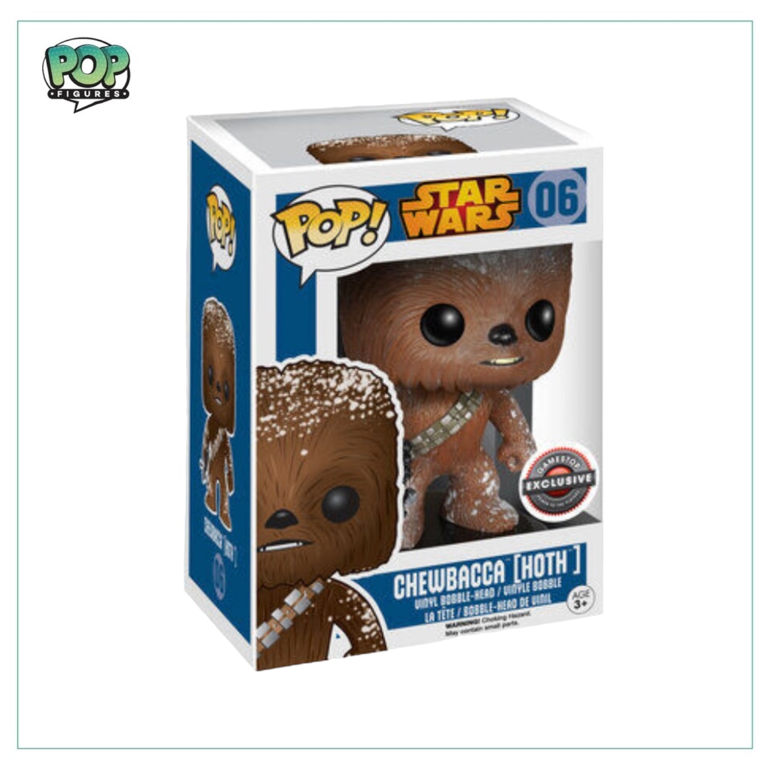 Chewbacca (Hoth) #06 Funko Pop! - Star Wars - Gamestop Exclusive - 2015 Pop -