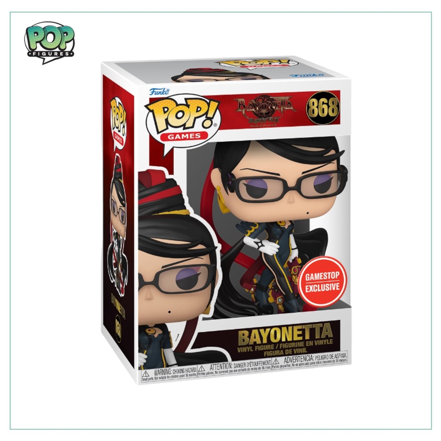 Bayonetta #868 Funko Pop! - Bayonetta Bloody Fate - GameStop Exclusive