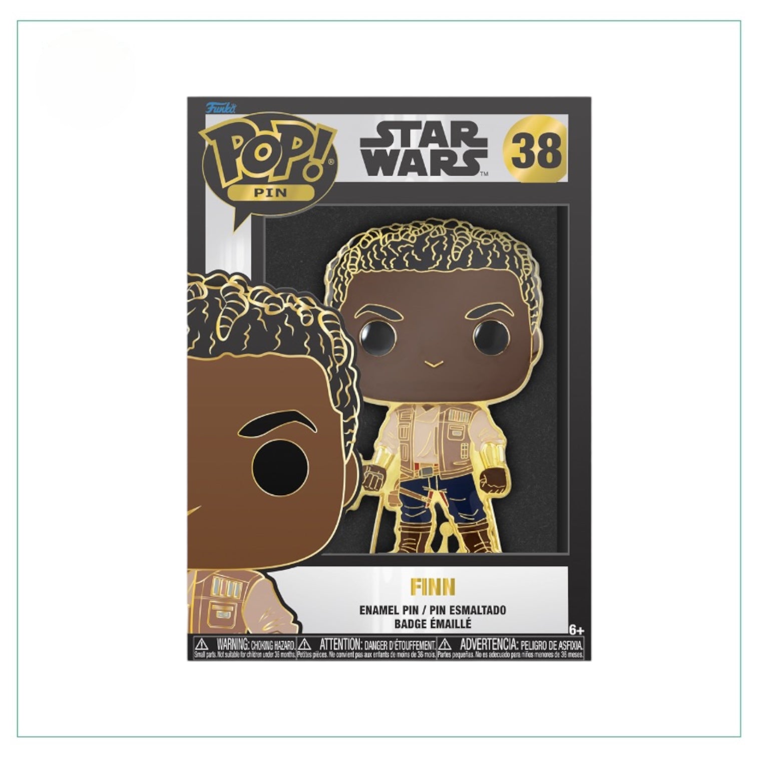 Finn #38 Funko Enamel Pop! Pin - Star Wars