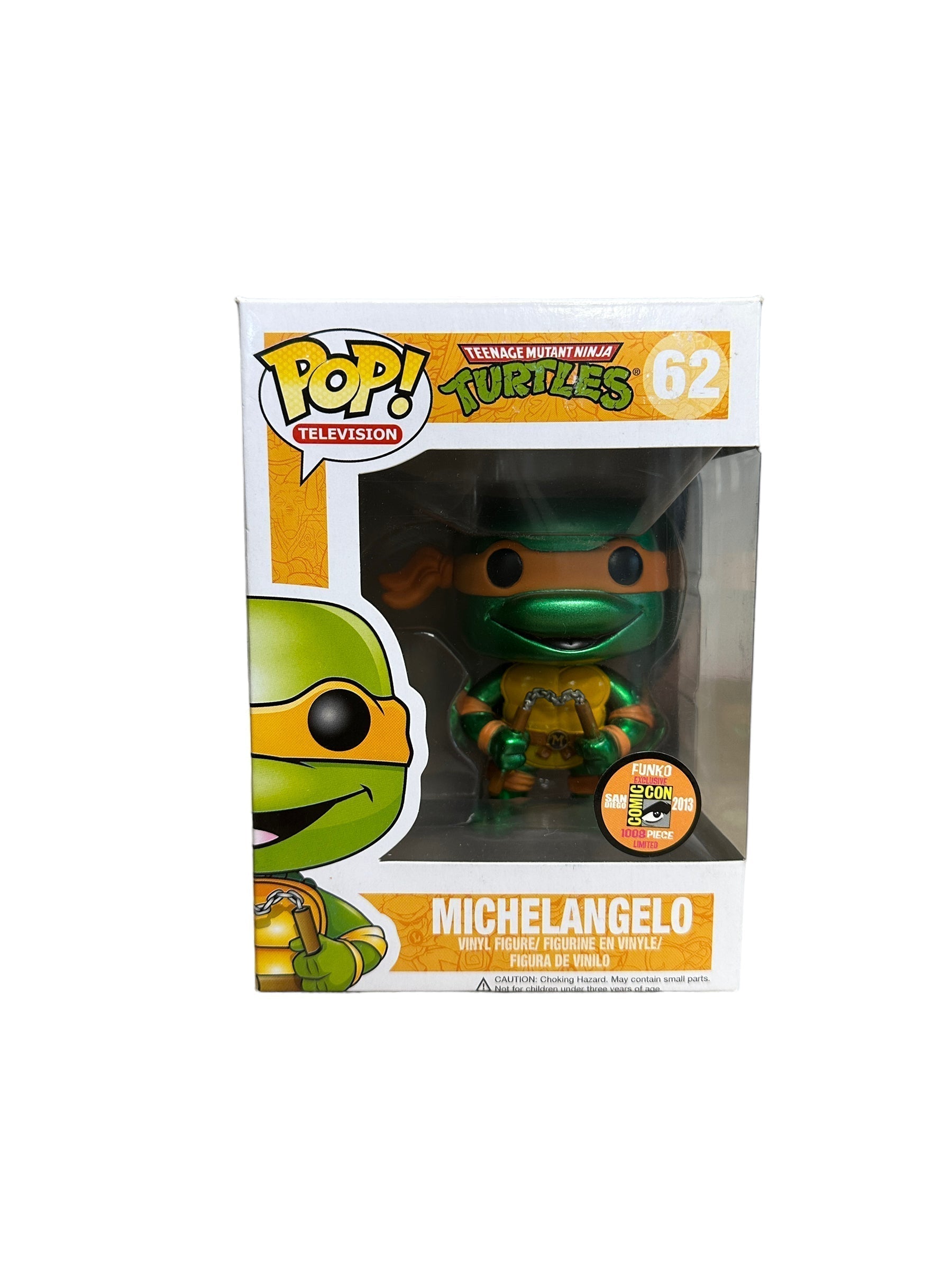 Teenage Mutant Ninja Turtles (Metallic) Funko Pop Set! - SDCC 2013 Exclusives