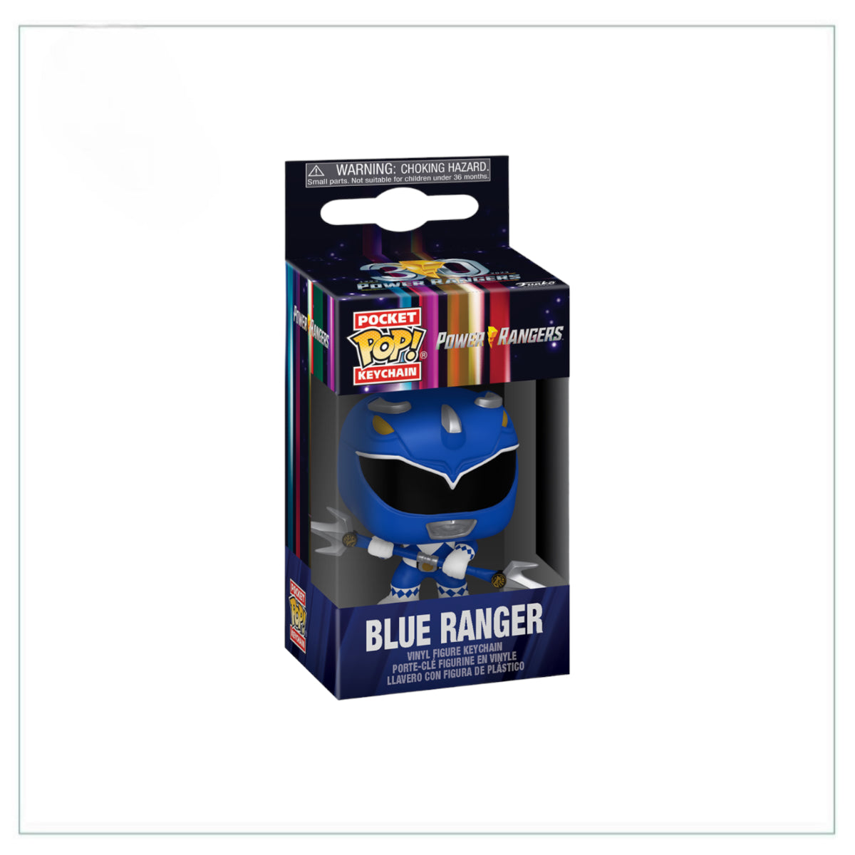 Blue Ranger Funko Pocket Pop Keychain! - Power Rangers