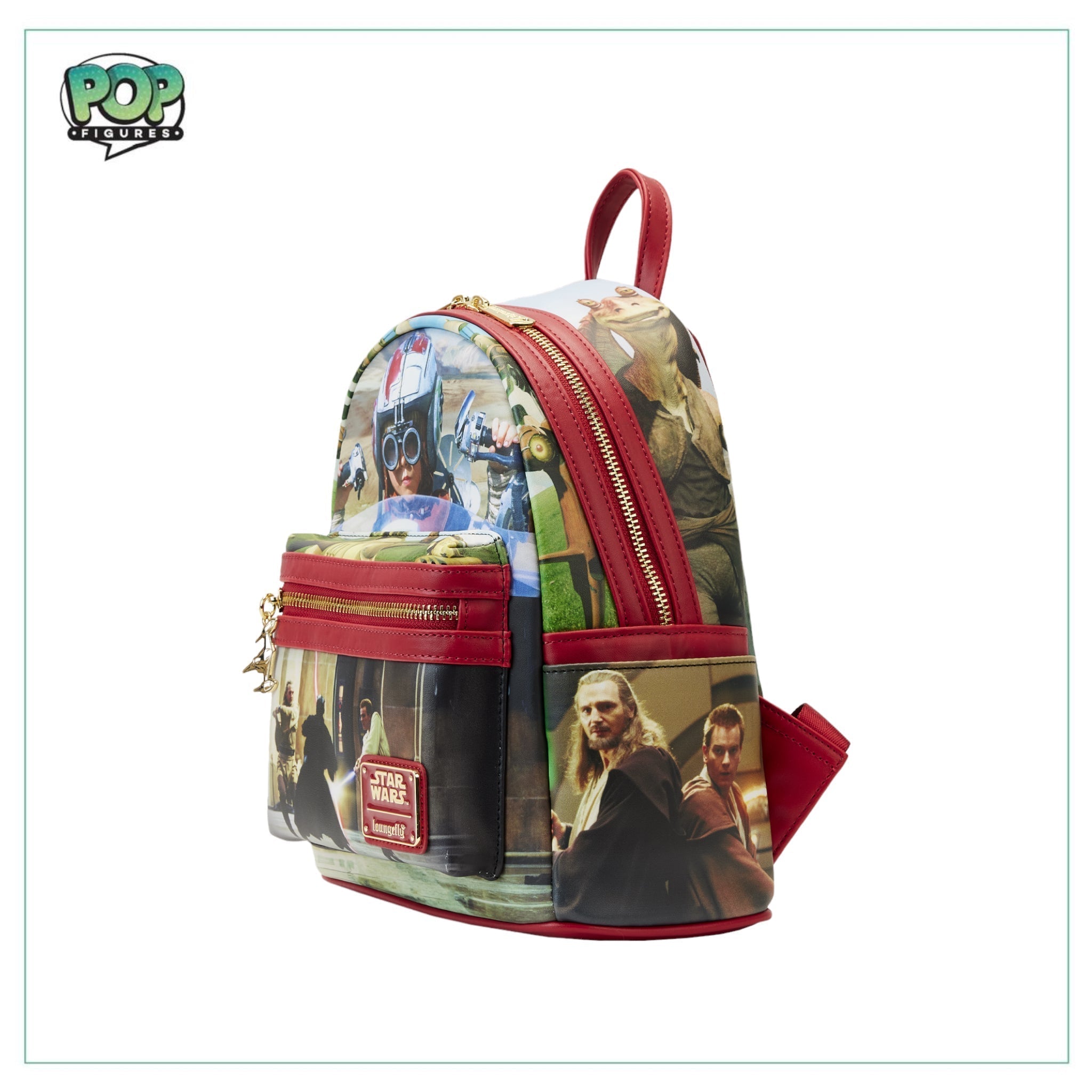 Loungefly Star Wars Scenes Series Phantom Menace Mini Backpack