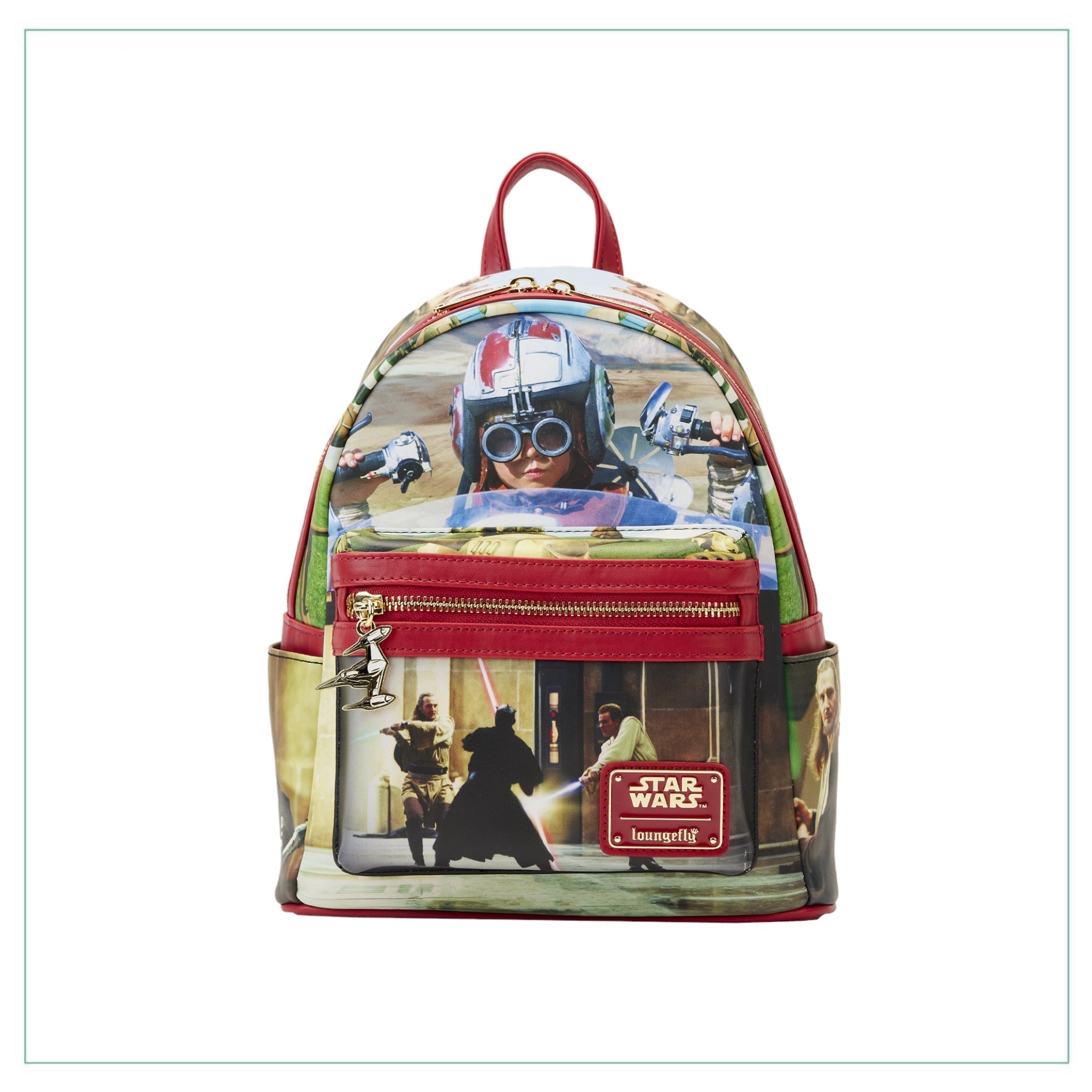 Loungefly Star Wars Scenes Series Phantom Menace Mini Backpack