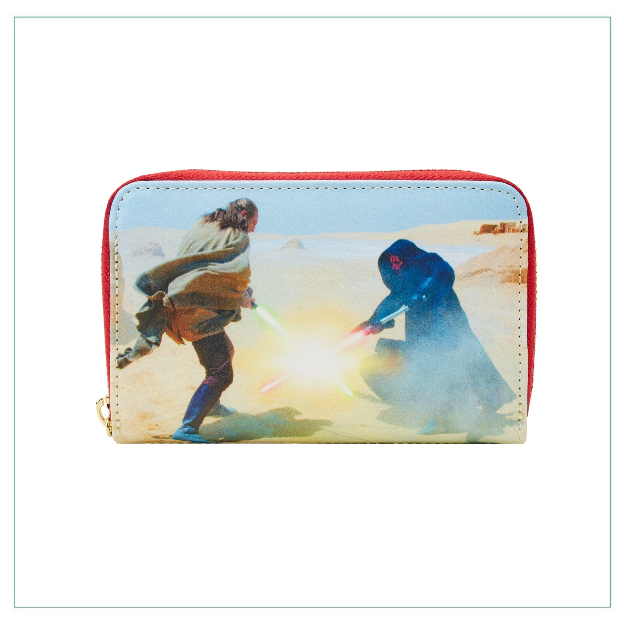 Loungefly Star Wars Scenes Series Phantom Menace Zip Around Wallet