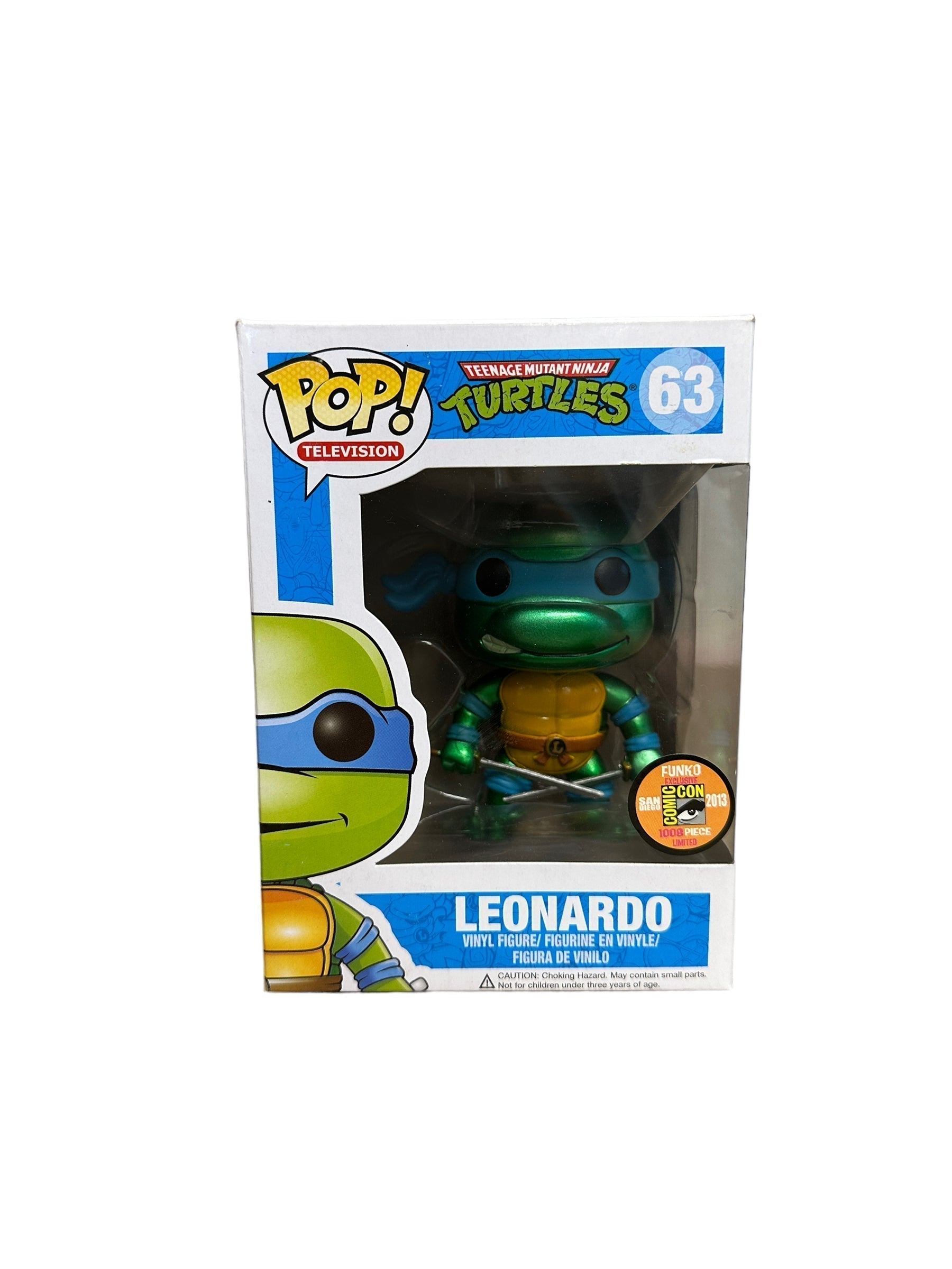 Teenage Mutant Ninja Turtles (Metallic) Funko Pop Set! - SDCC 2013 Exclusives