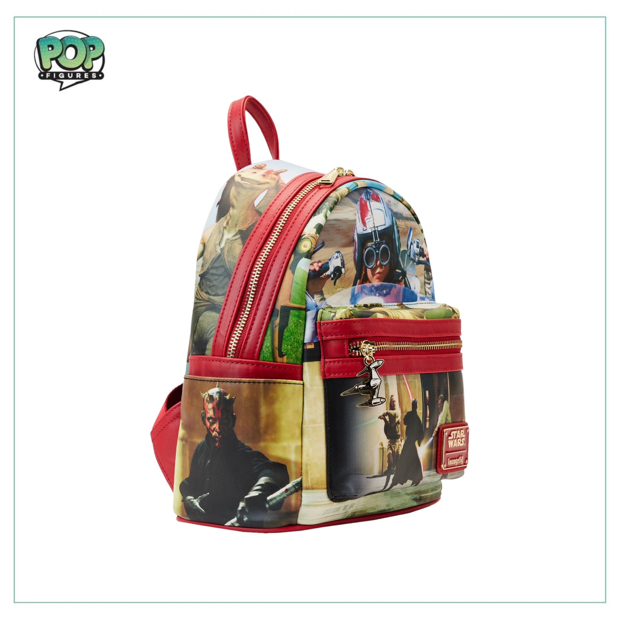 Loungefly Star Wars Scenes Series Phantom Menace Mini Backpack