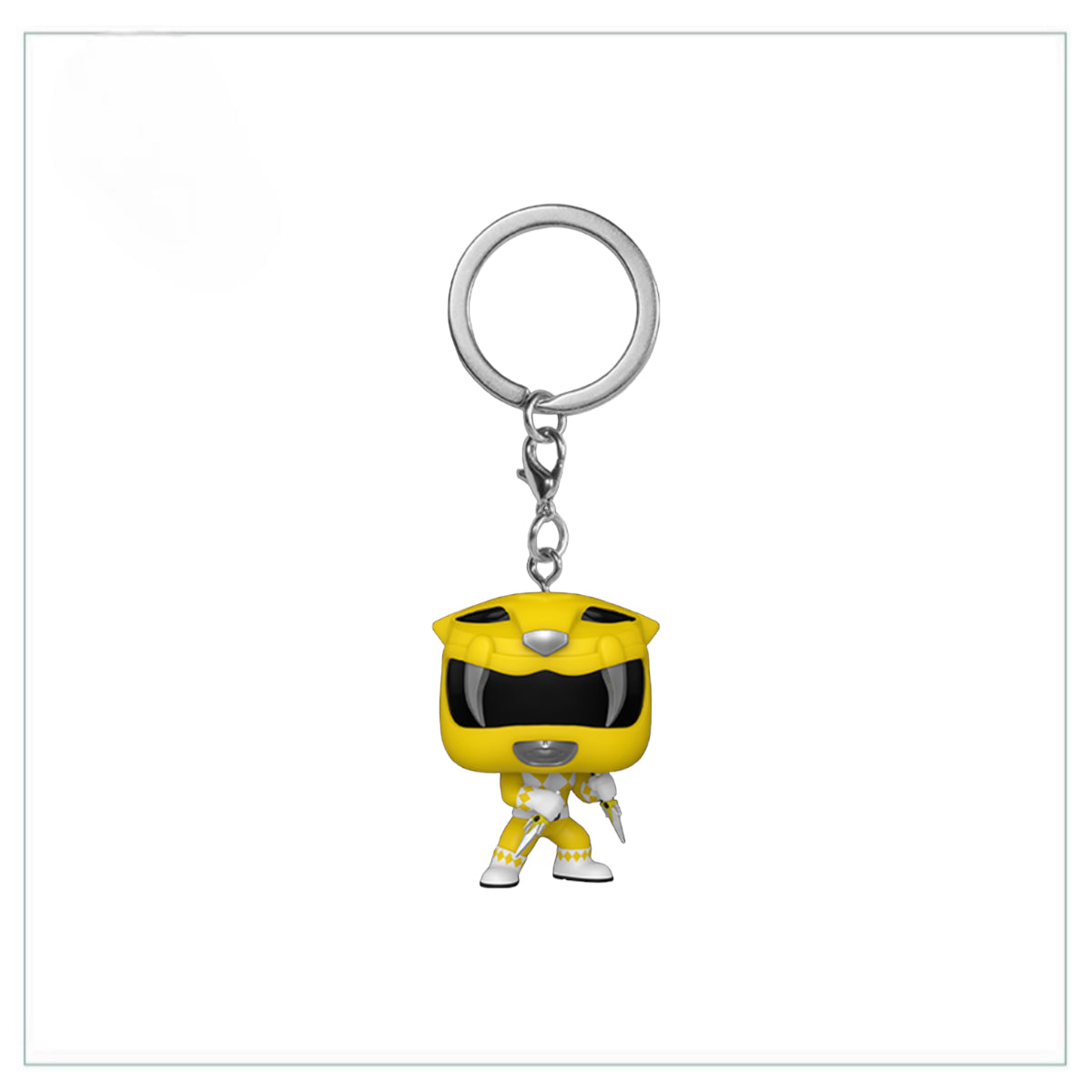 Yellow Ranger Funko Pocket Pop Keychain! - Power Rangers