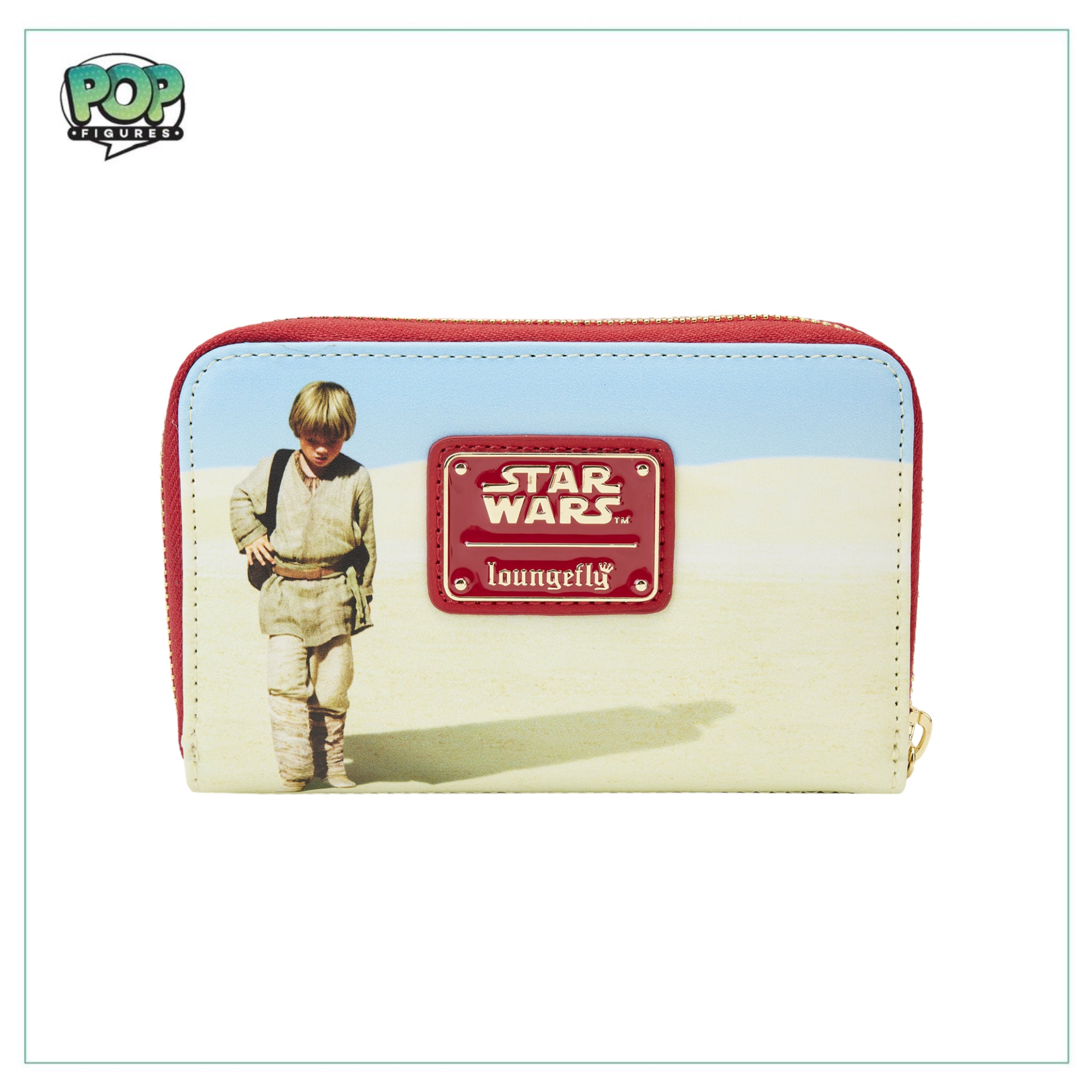 Loungefly Star Wars Scenes Series Phantom Menace Zip Around Wallet