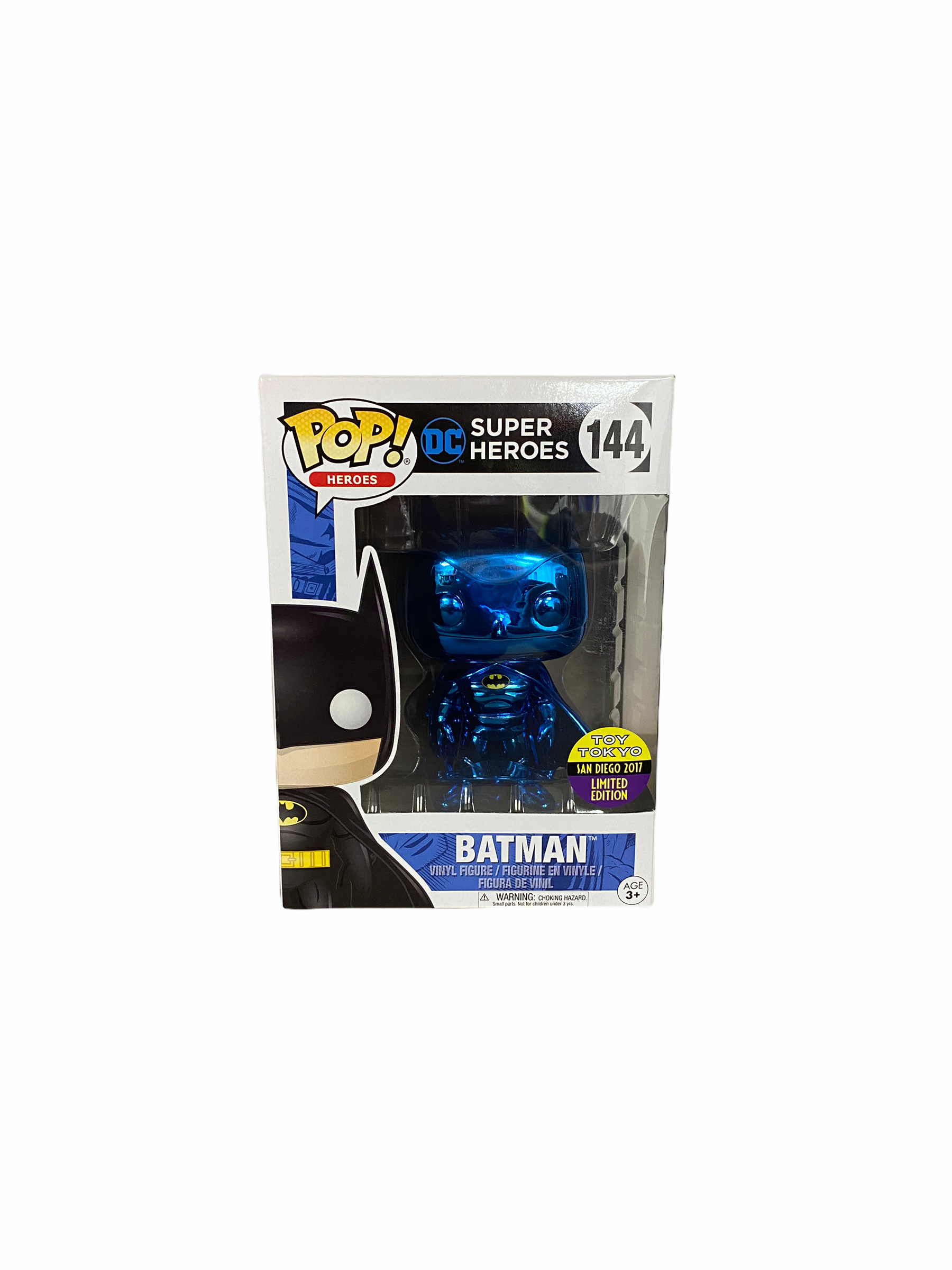 Batman #144 (Blue Chrome) Funko Pop! - DC Super Heroes -