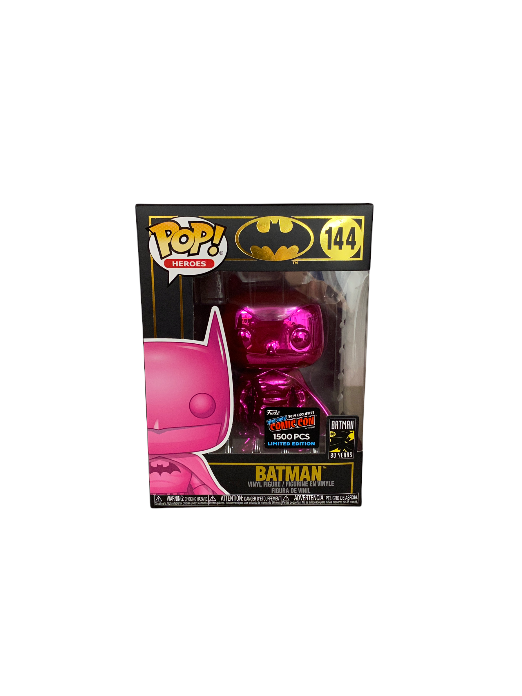 Batman #144 (Pink Chrome) Funko Pop! - Batman 80 Years -