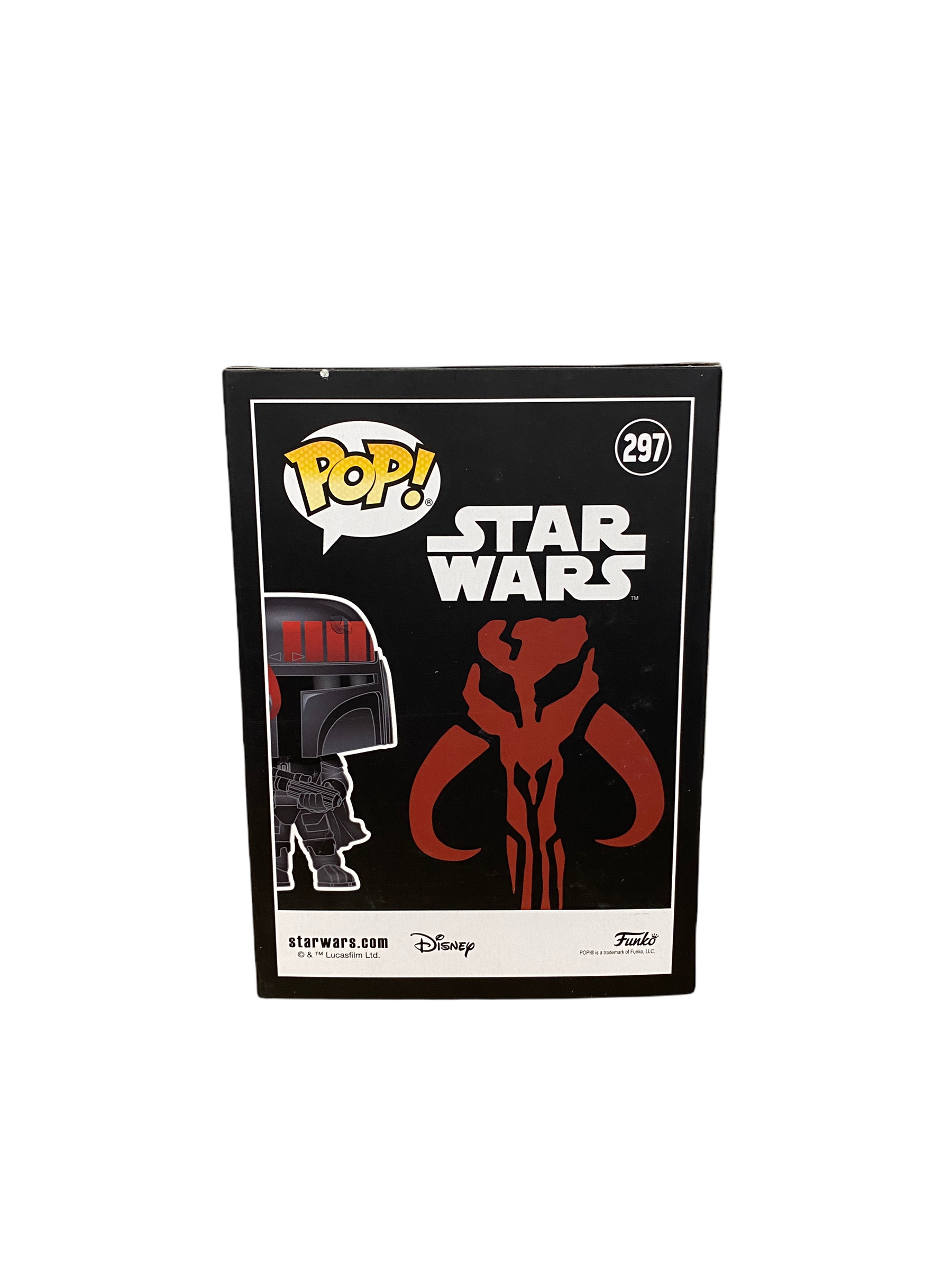 Boba Fett #297 (Black and Red) Funko Pop! - Star Wars - ECCC 2020 Official Convention Exclusive -