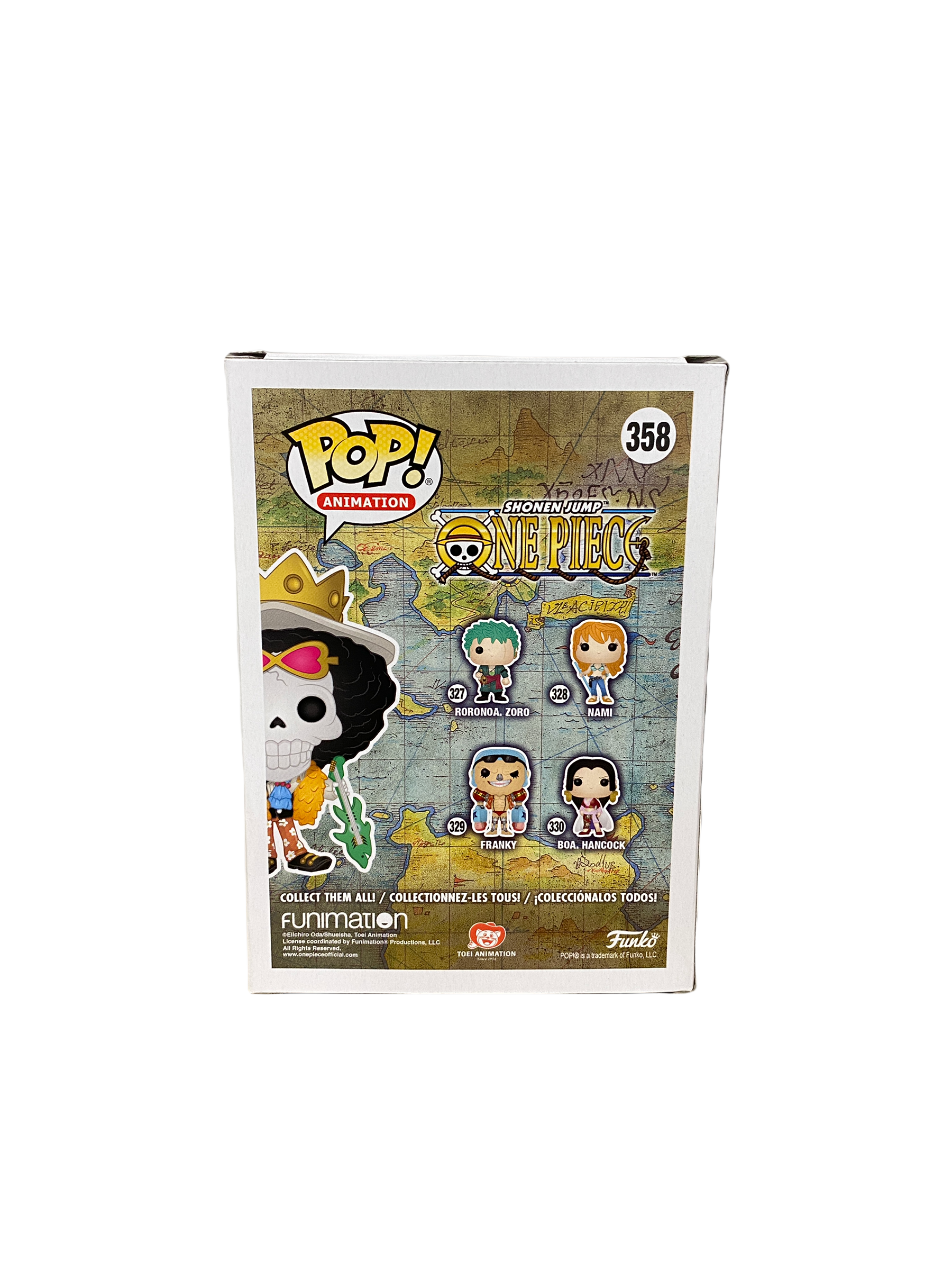 Brook #358 Funko Pop! - Shonen Jump: One Piece - NYCC 2018 Shared Exclusive -