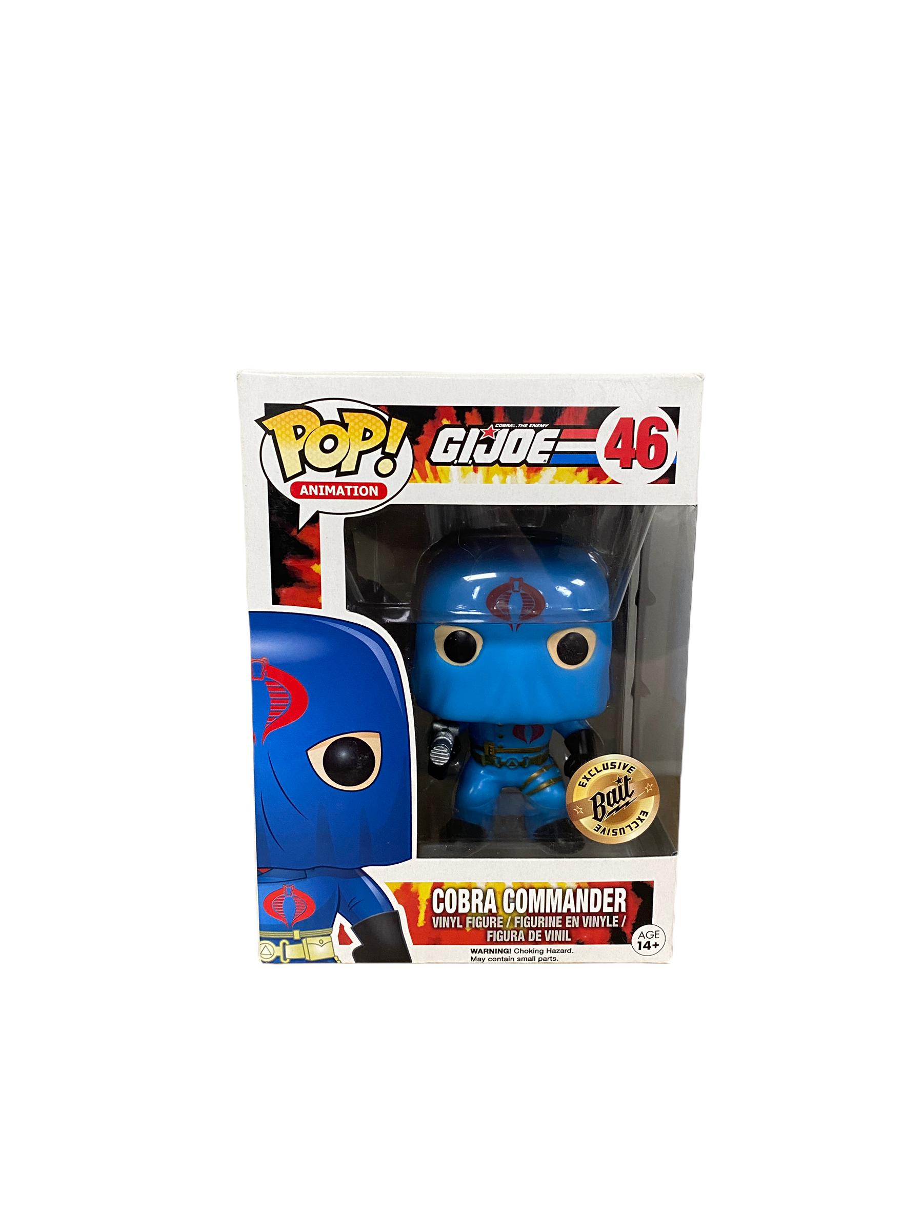 Cobra Commander #46 (Hooded) Funko Pop! - G.I.JOE - Bait Exclusive -