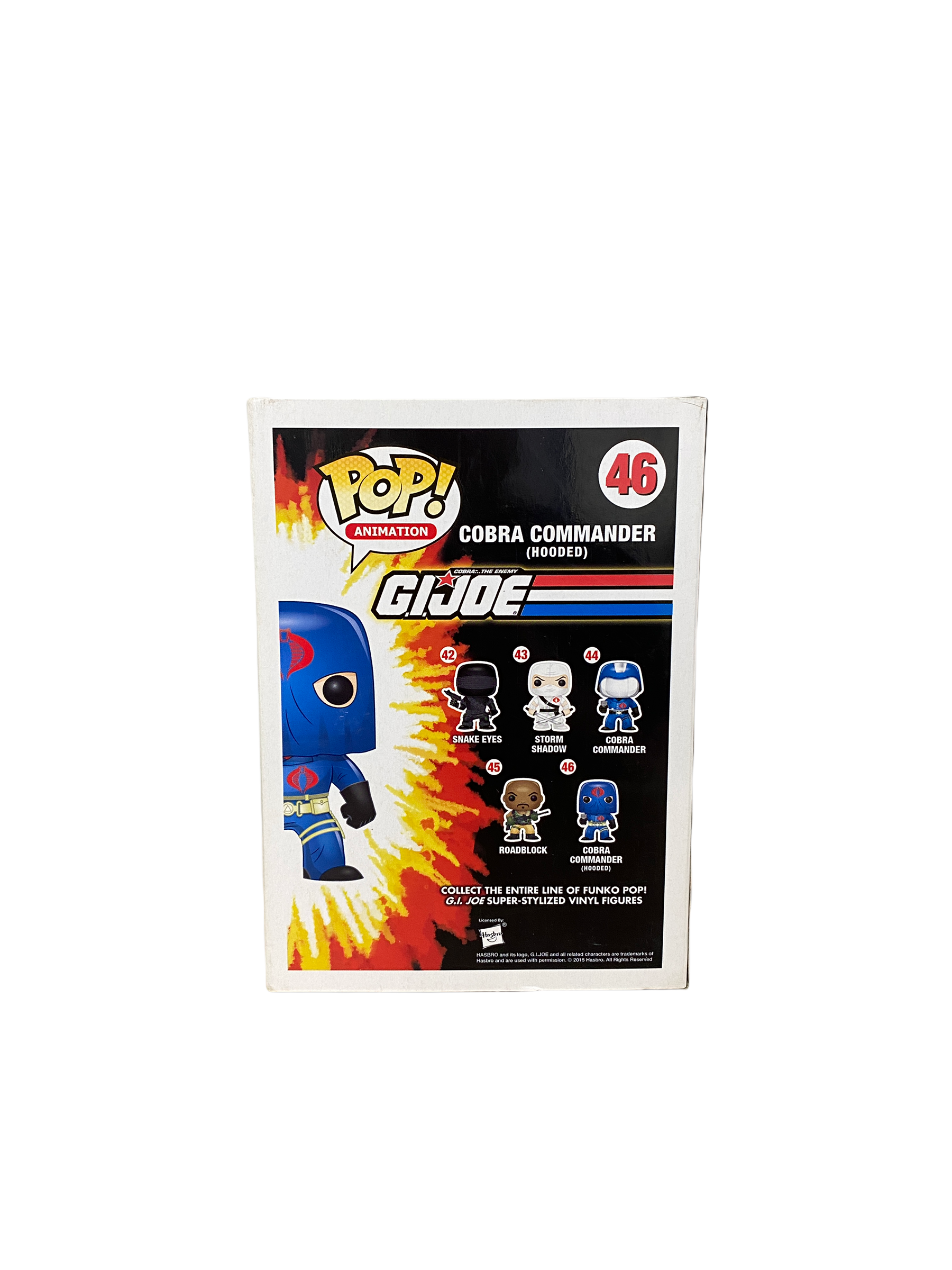 Cobra Commander #46 (Hooded) Funko Pop! - G.I.JOE - Bait Exclusive -