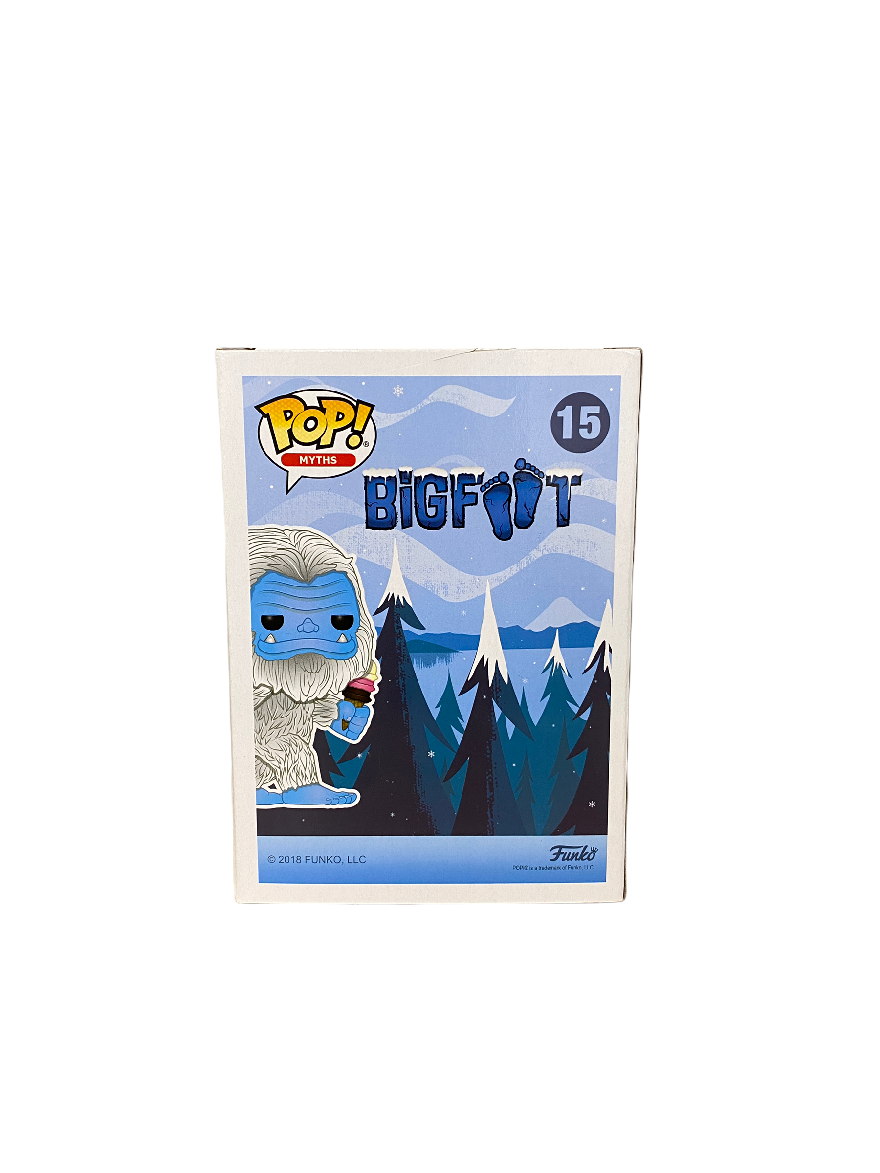 Bigfoot (Snowy-Flocked) #15 Funko Pop! - Myths - Fan Expo Canada 2018 Official Convention Exclusive -