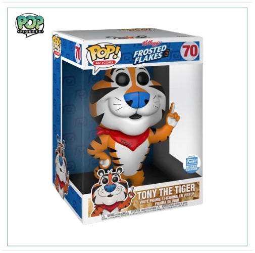 Tony The Tiger #70 Deluxe 10" Funko Pop! Ad Icons: Frosted Flakes - Funko Shop Exclusive