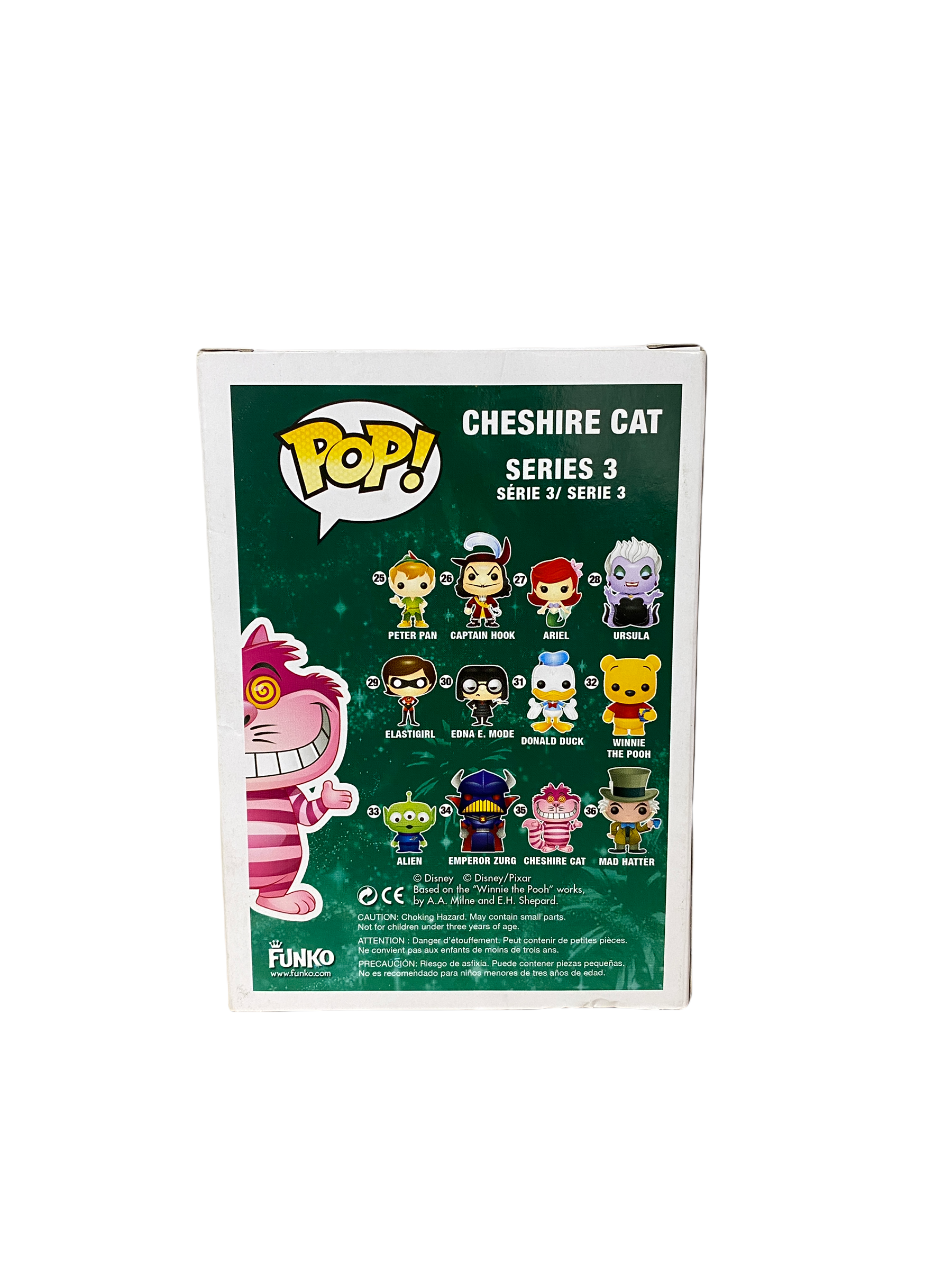 Cheshire Cat #35 Funko Pop! - Disney Series 3: Alice In Wonderland - 2012 Pop! -