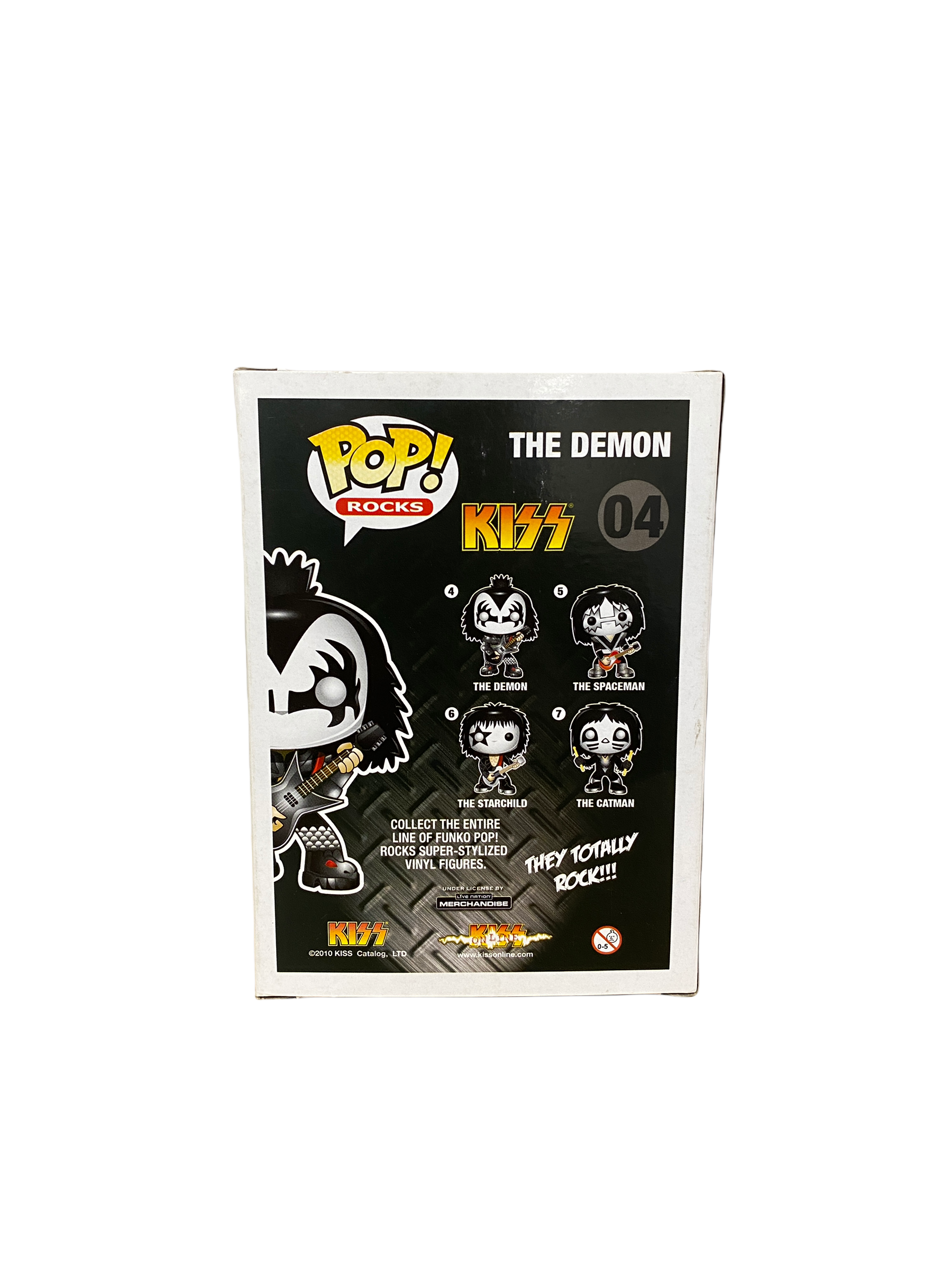 The Demon #04 (Glow Chase) Funko Pop! - KISS - 2011 Pop!