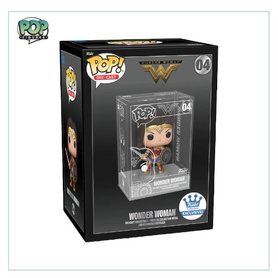 Wonder Woman #04 Die Cast Funko Pop! - Wonder Woman - Funko Shop Exclusive *Sealed