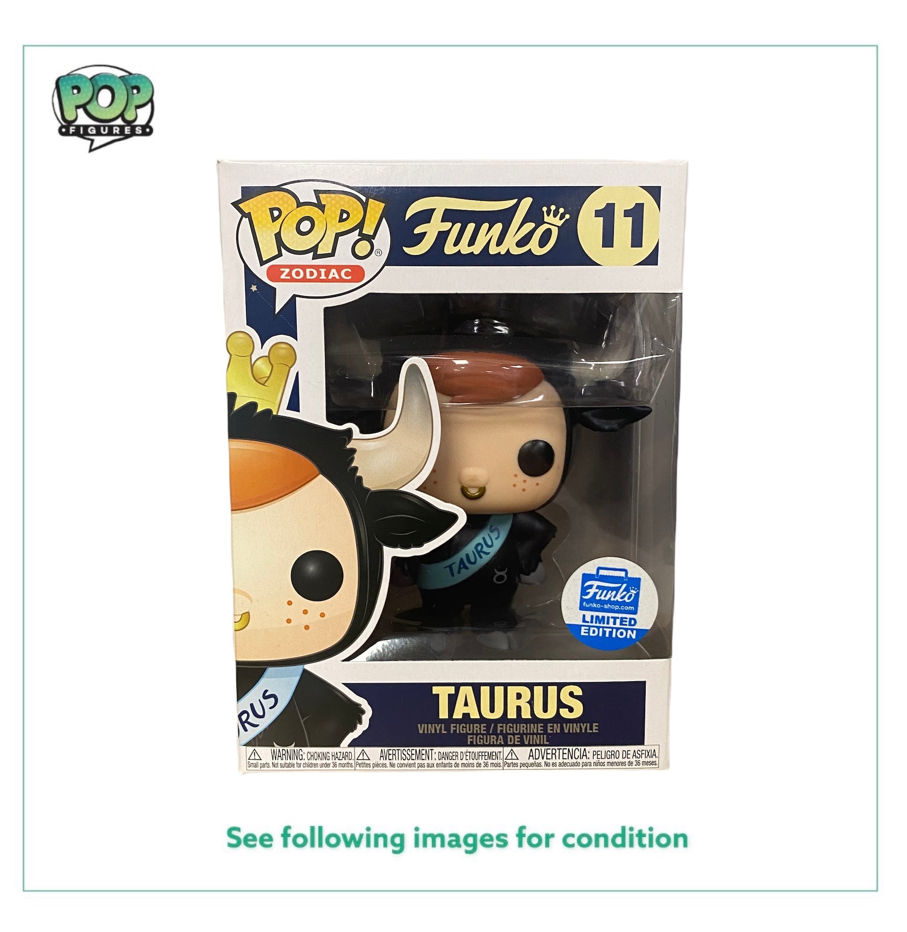 Taurus #11 Funko Pop! - Zodiac - Funko Shop Exclusive -