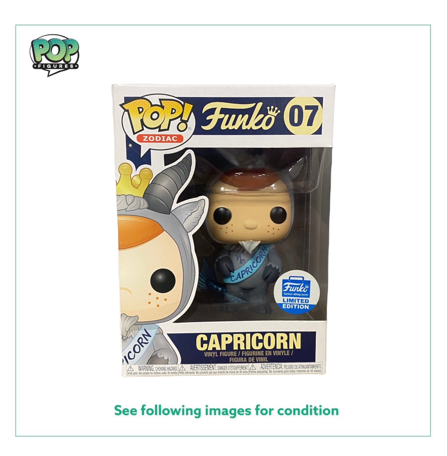 Capricorn #07 Funko Pop! - Zodiac - Funko Shop Exclusive -