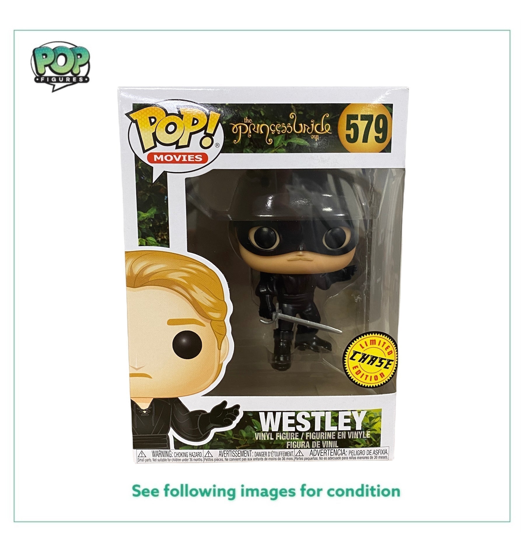 Westley #579 (Masked Chase) Funko Pop! - The Princess Bride - 2018 Pop! -