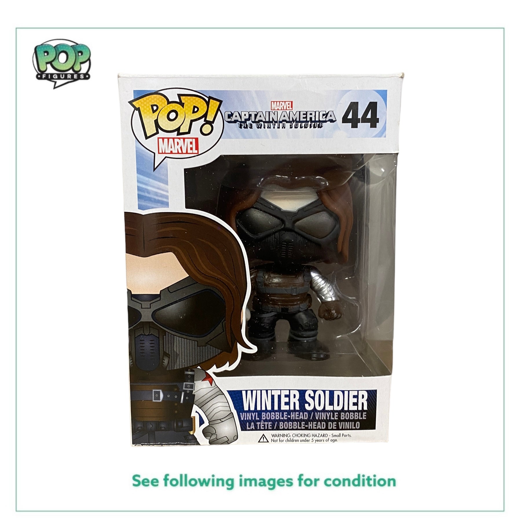 Winter Soldier #44 Funko Pop! - Captain America The Winter Solider - 2014 Pop! -