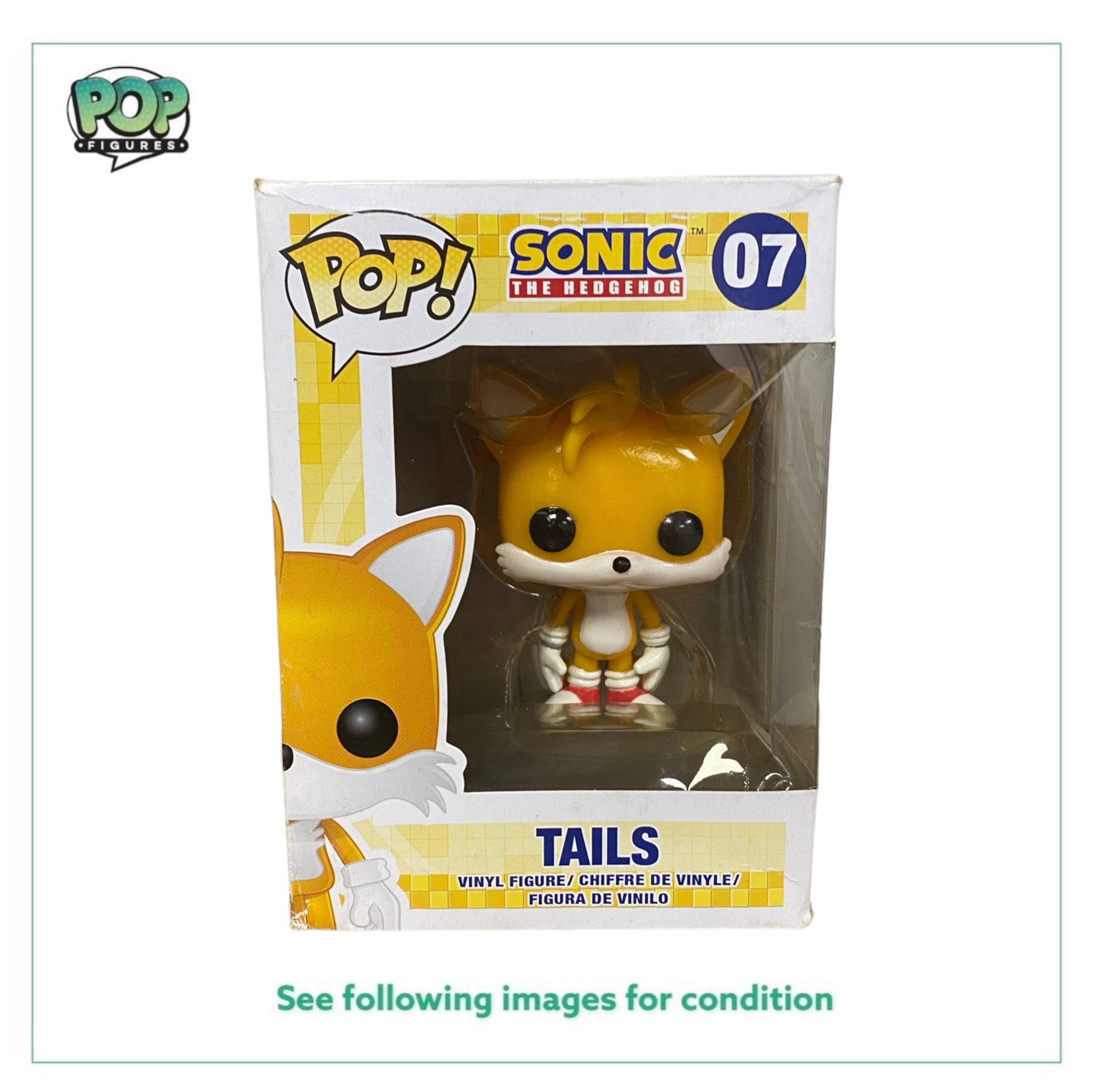 Tails #07 Funko Pop! - Sonic The Hedgehog - 2013 Pop! -