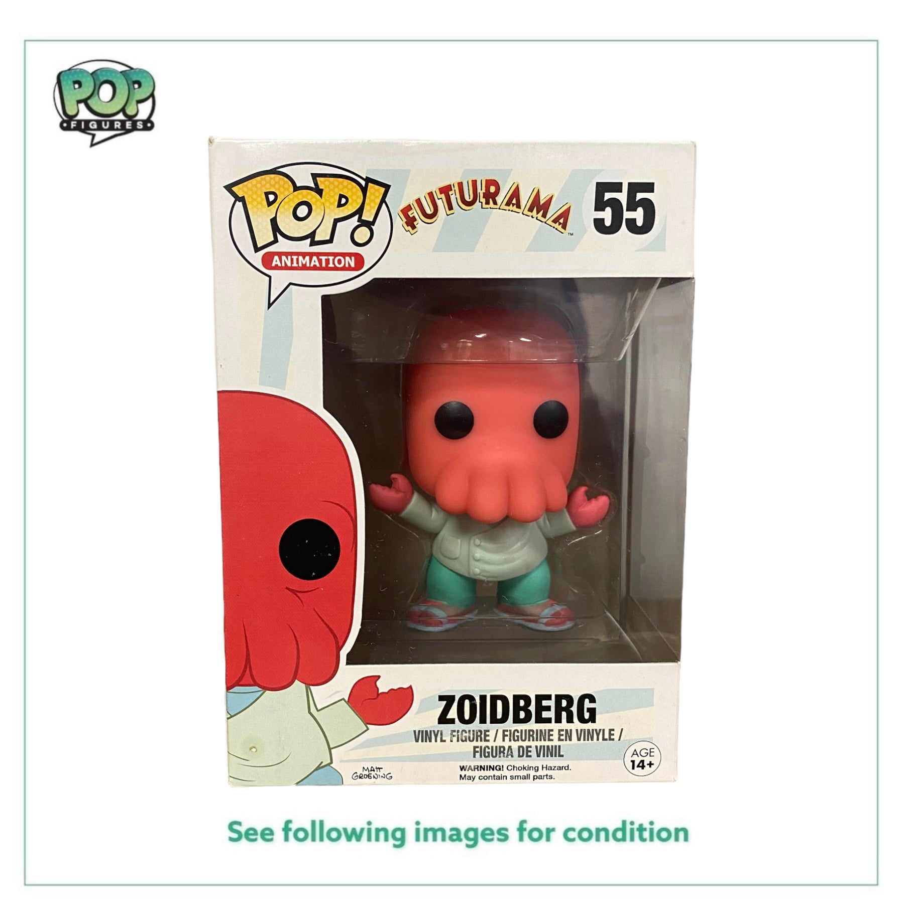 Funko Pop! Animation Futurama Zoidberg 55