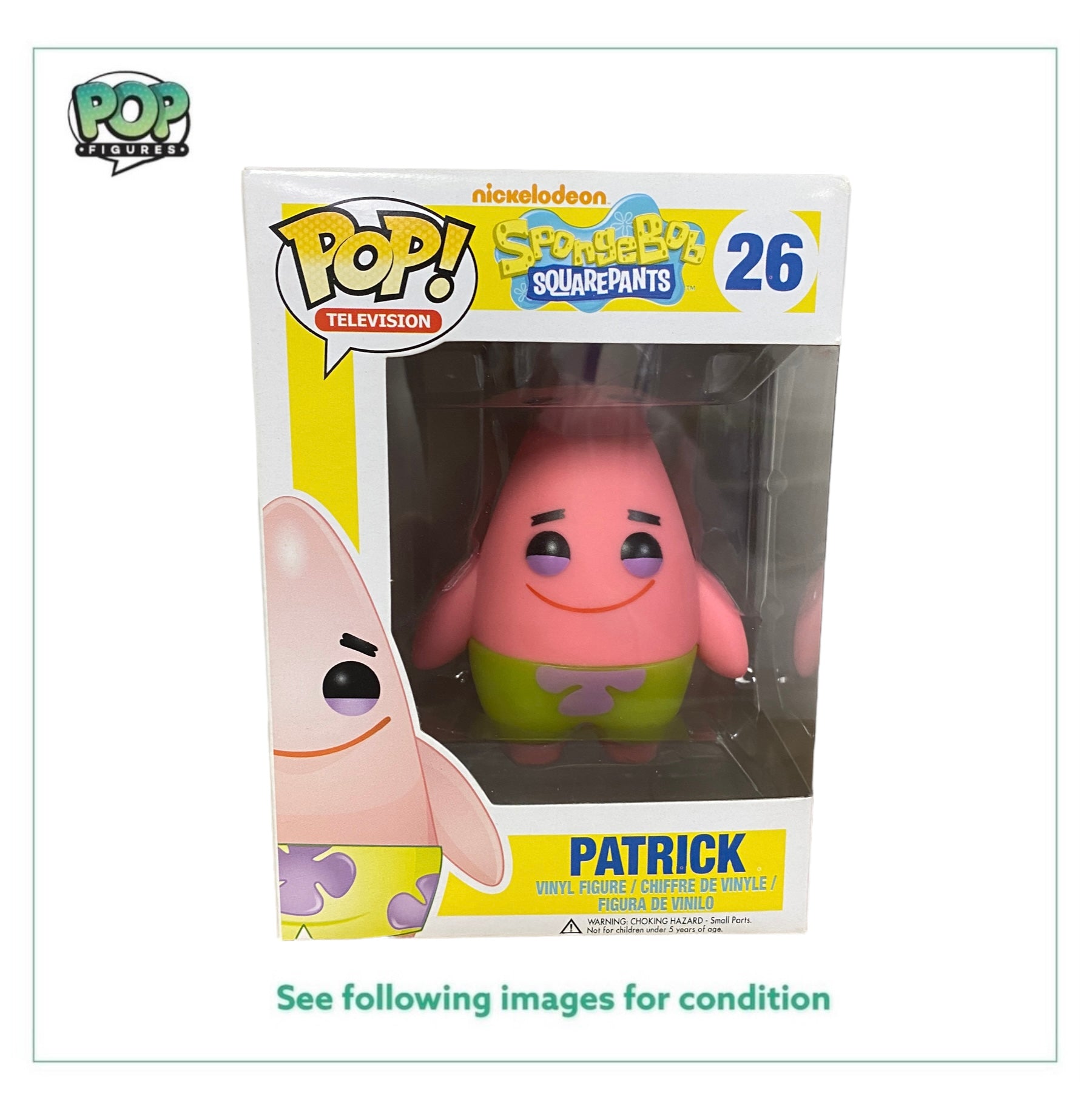 Patrick #26 Funko Pop! - Spongebob Squarepants - 2013 Pop! -