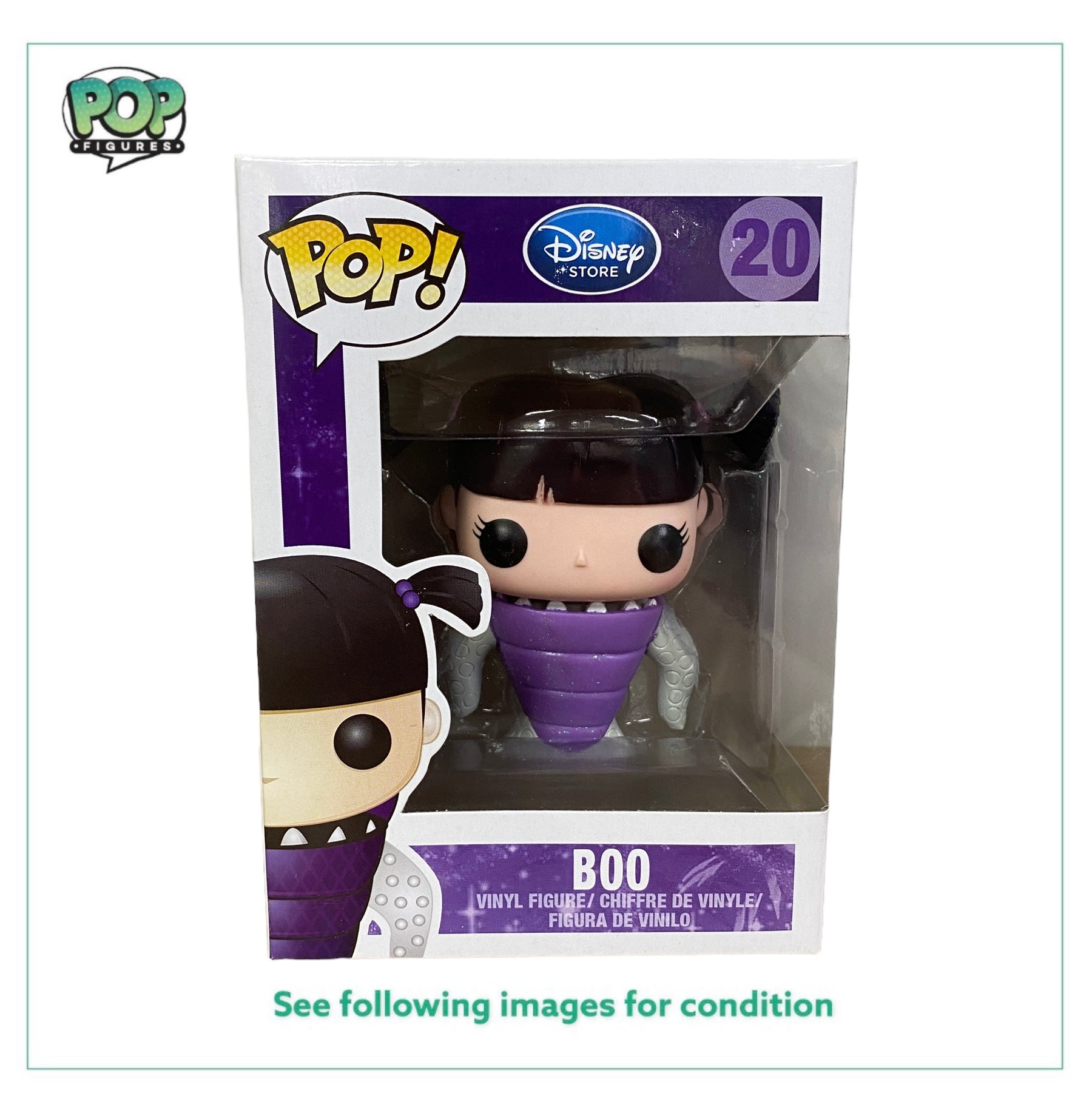 Boo #20 (Disney Store Logo) Funko Pop! - Disney Series 2 Monsters Inc - 2012 Pop! -