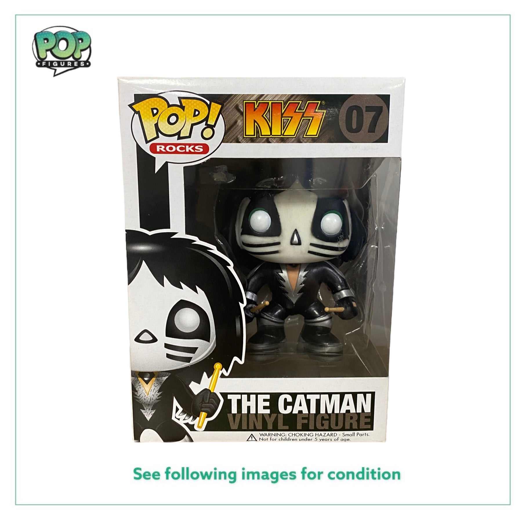 The Catman #07 Funko Pop! - Rocks - 2011 Pop! -