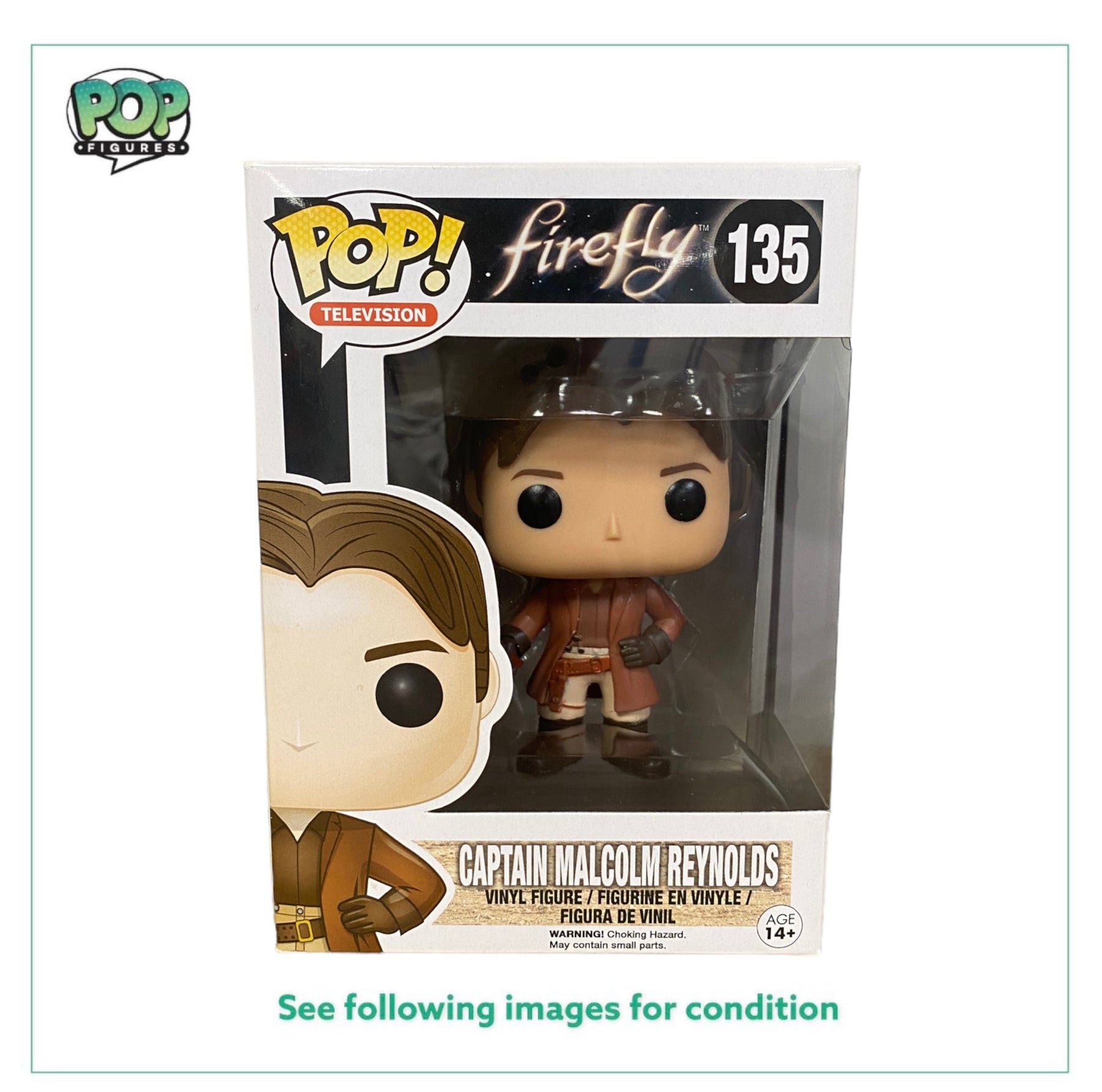 Captain Malcolm Reynolds #135 Funko Pop! - Firefly - 2015 Pop! -