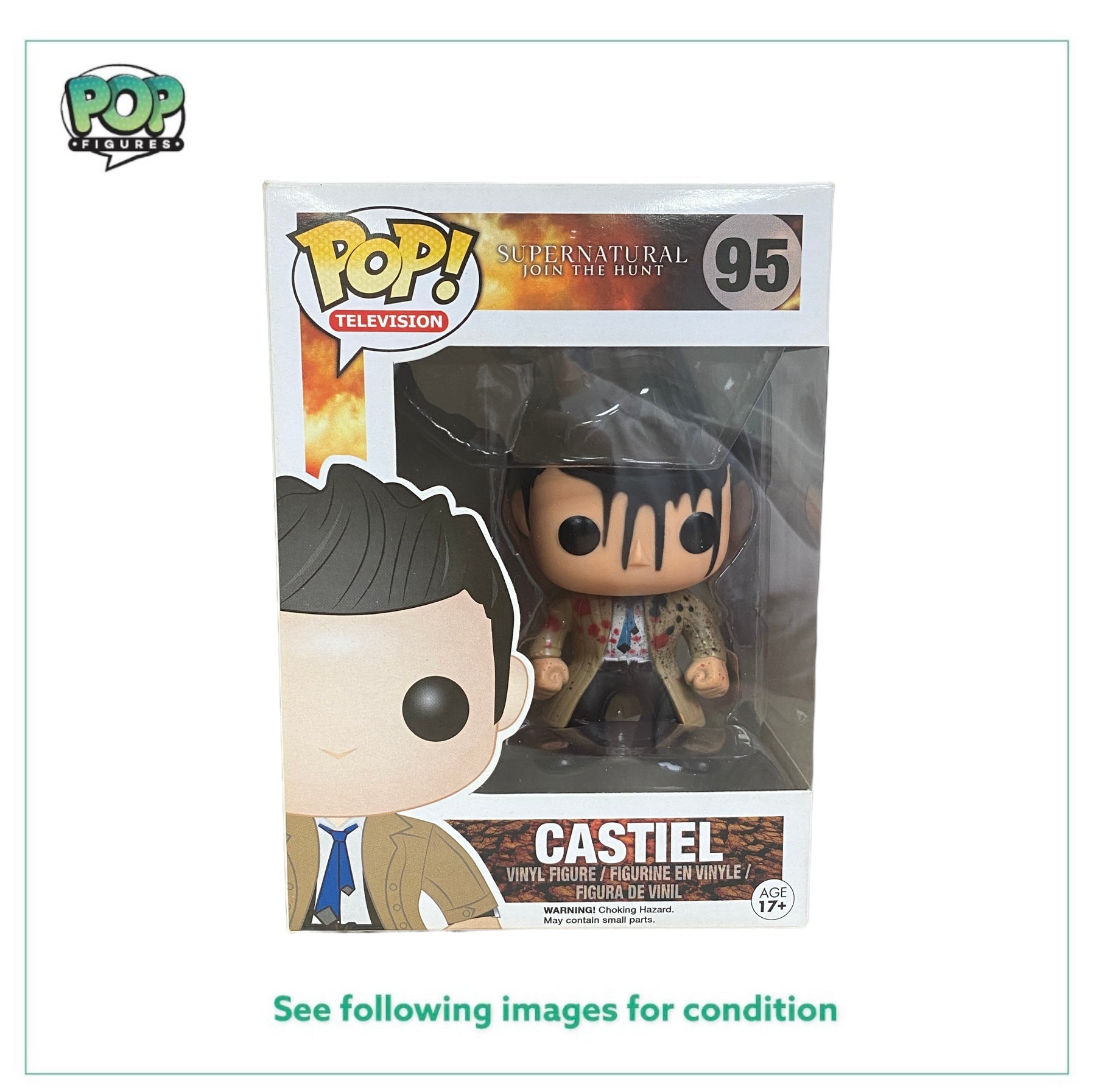 Castiel #95 (Leviathan) Funko Pop! - Supernatural Join The Hunt - 2015 Pop! -