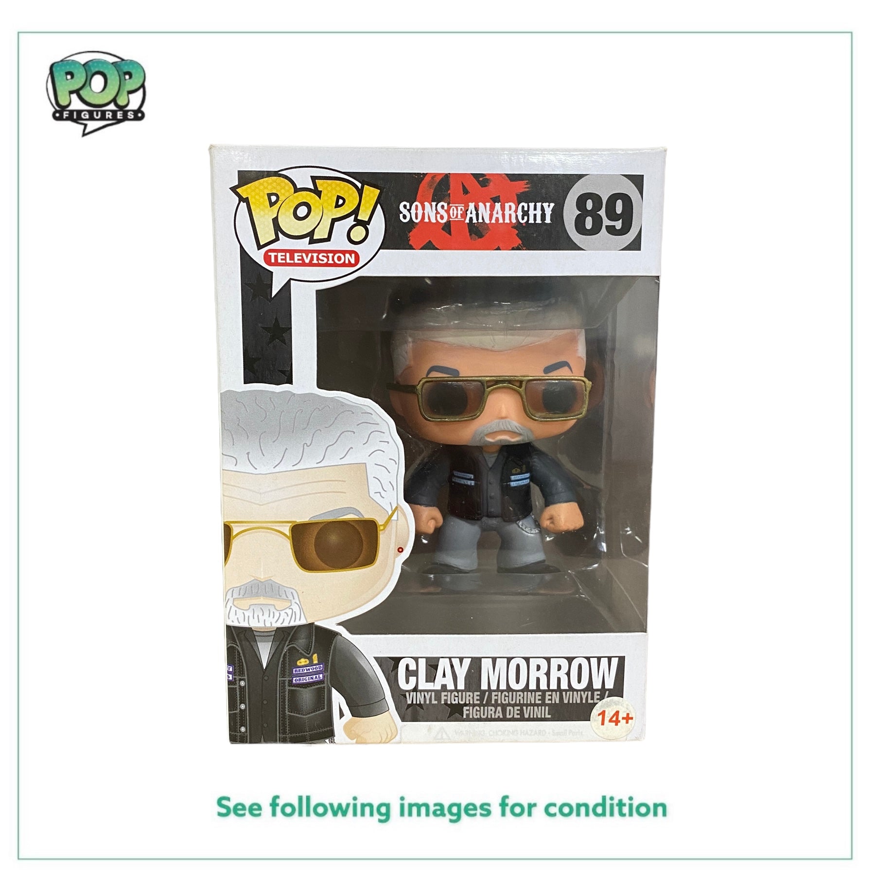 Clay Morrow #89 Funko Pop! - Sons Of Anarchy - 2013 Pop! -