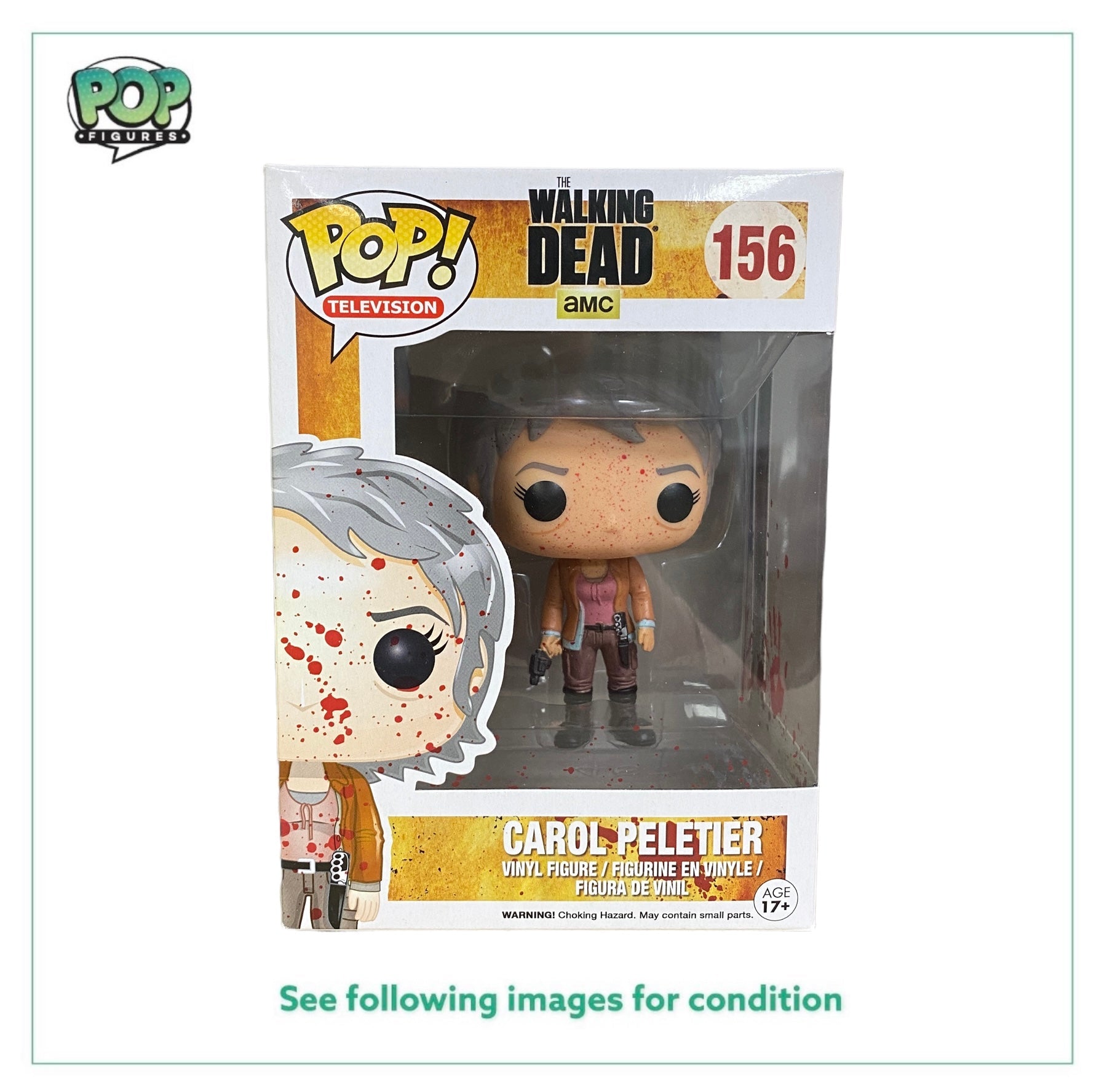 Carol Peletier #156 (Bloody) Funko Pop! - The Walking Dead - 2014 Pop! -