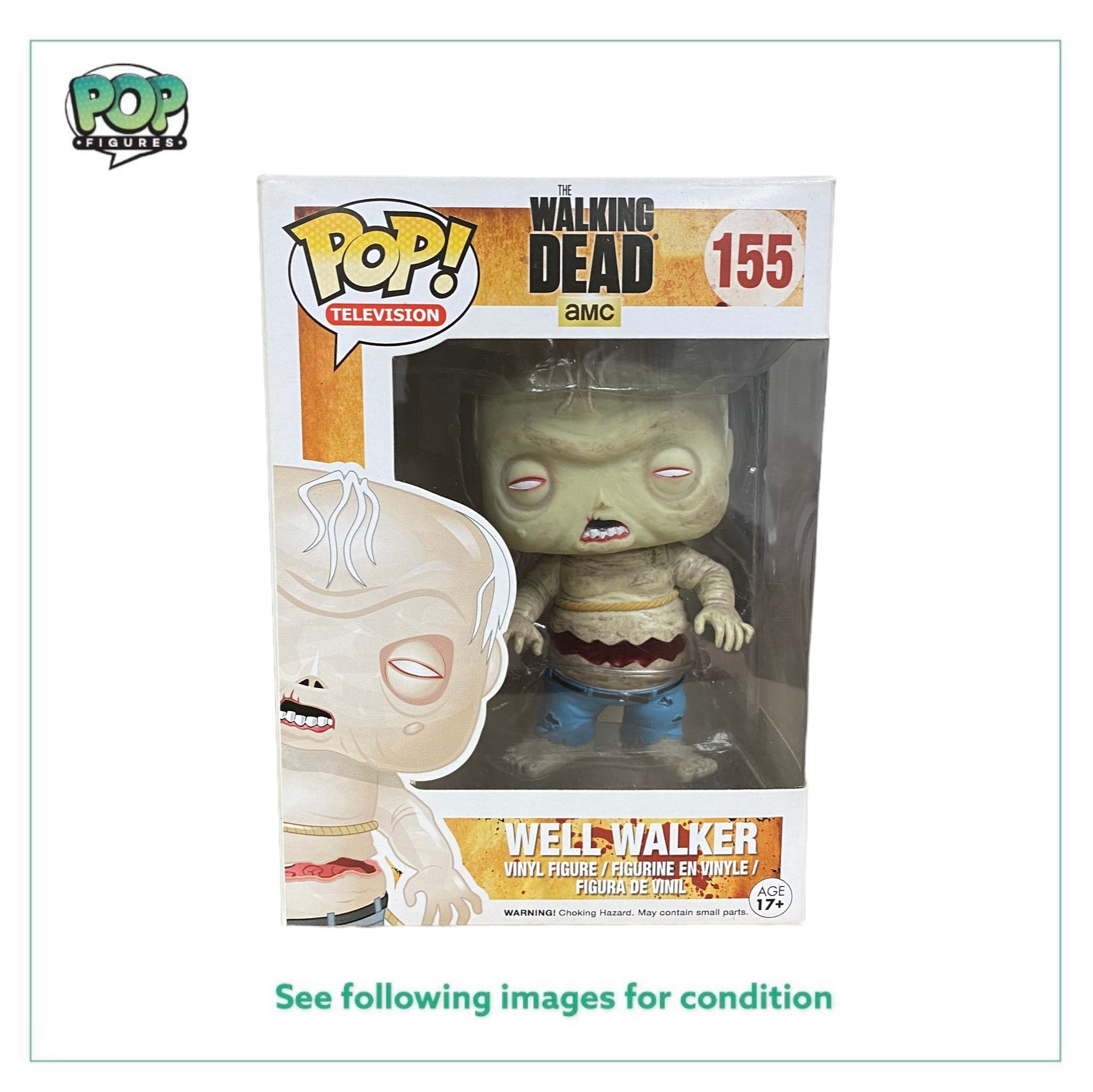 Well Walker #155 Funko Pop! - The Walking Dead - 2015 Pop! -