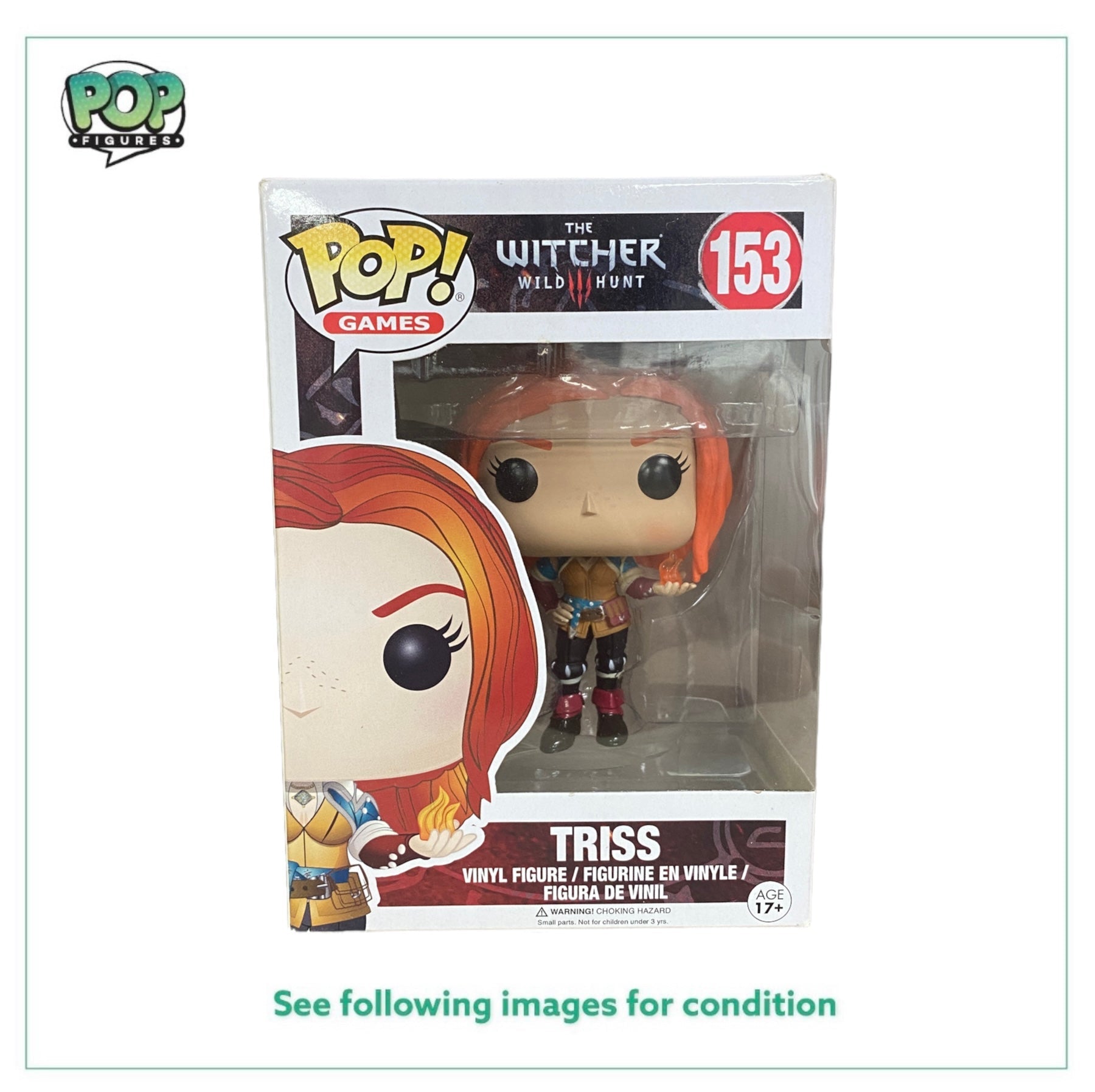 Triss #153 Funko Pop! - The Witcher 3 Wild Hunt - 2017 Pop! -