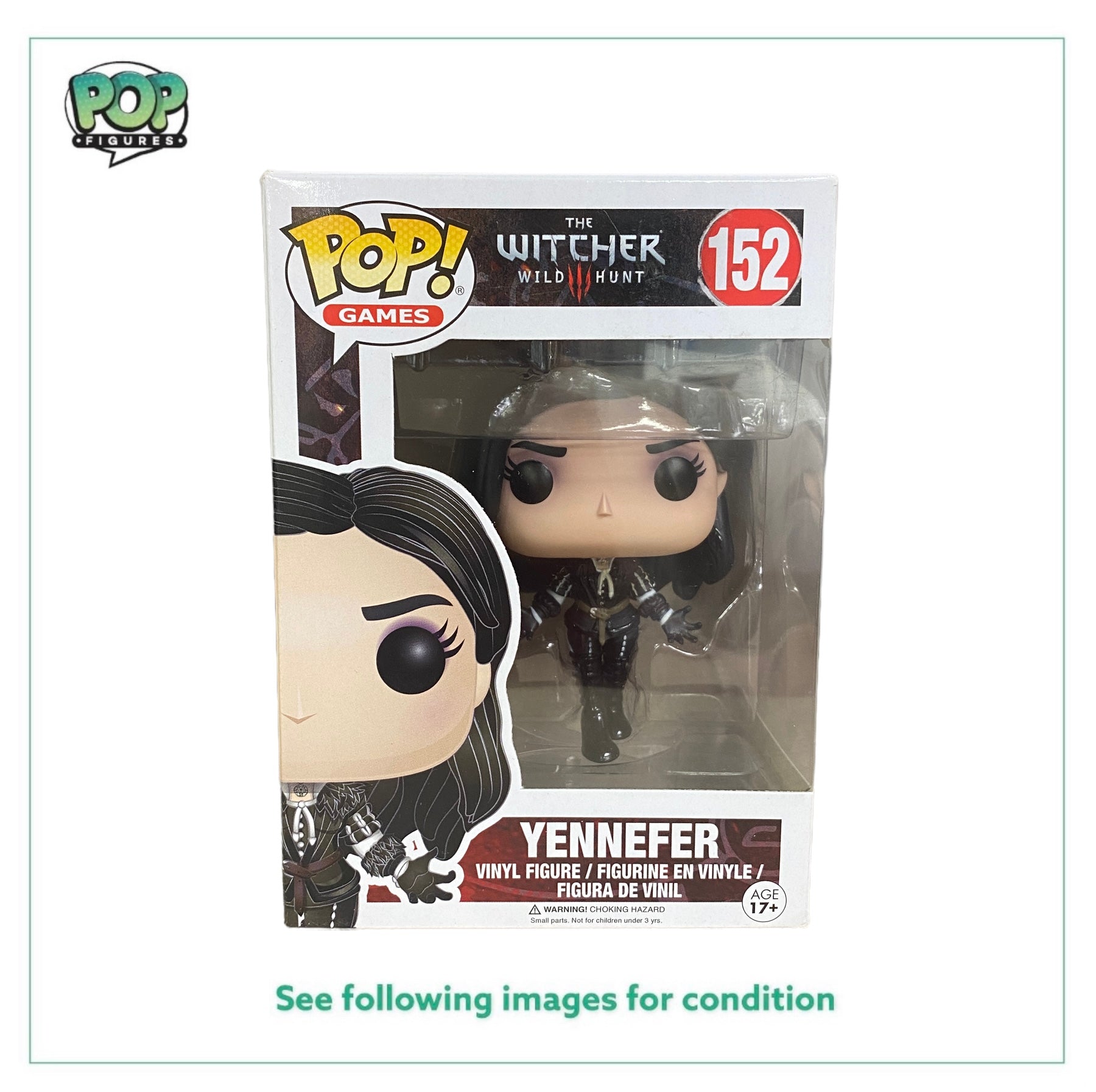 Yennefer #152 Funko Pop! - The Witcher 3 Wild Hunt - 2017 Pop! -