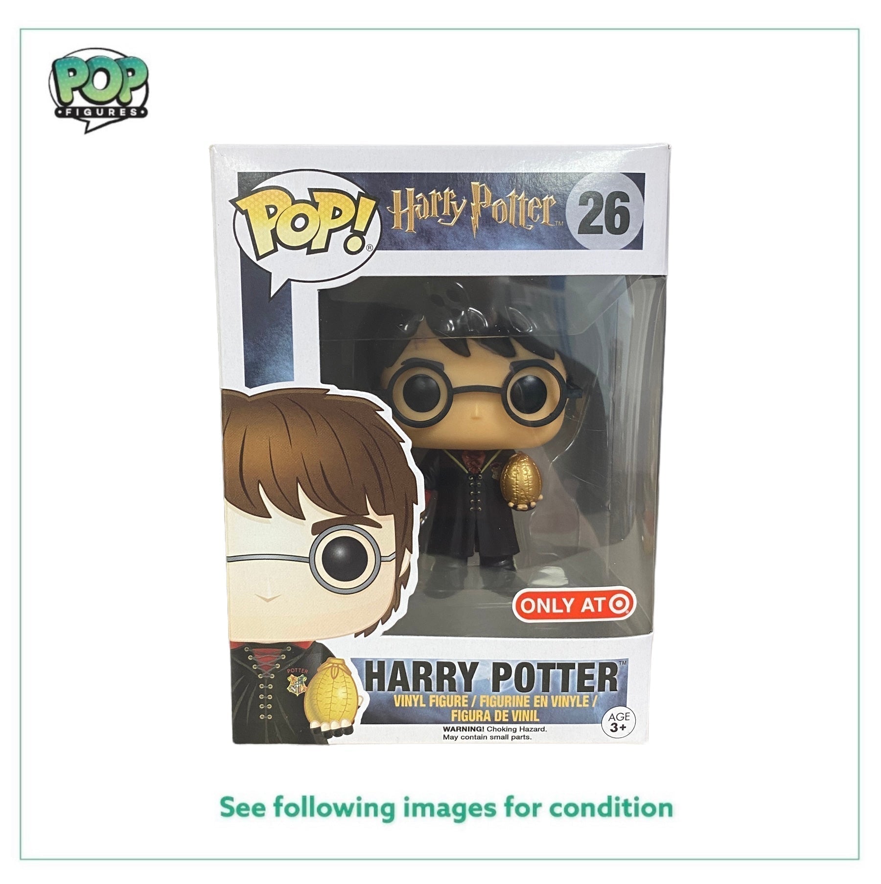 Harry Potter #26 (Triwizard w/ Golden Egg) Funko Pop! - Harry Potter - Target Exclusive -