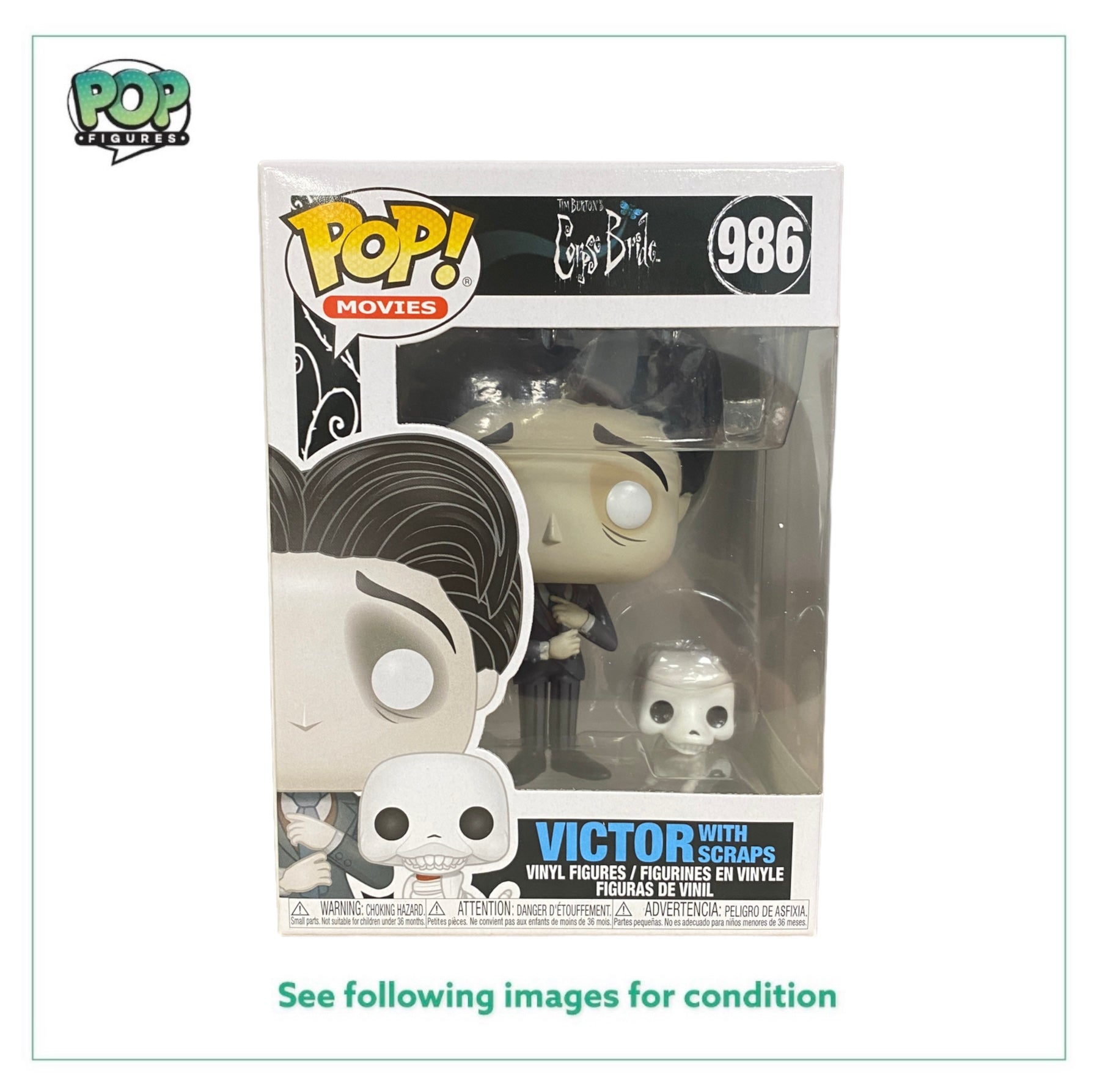 Victor With Scraps #986 Funko Pop! - Corps Bride - 2020 Pop! -